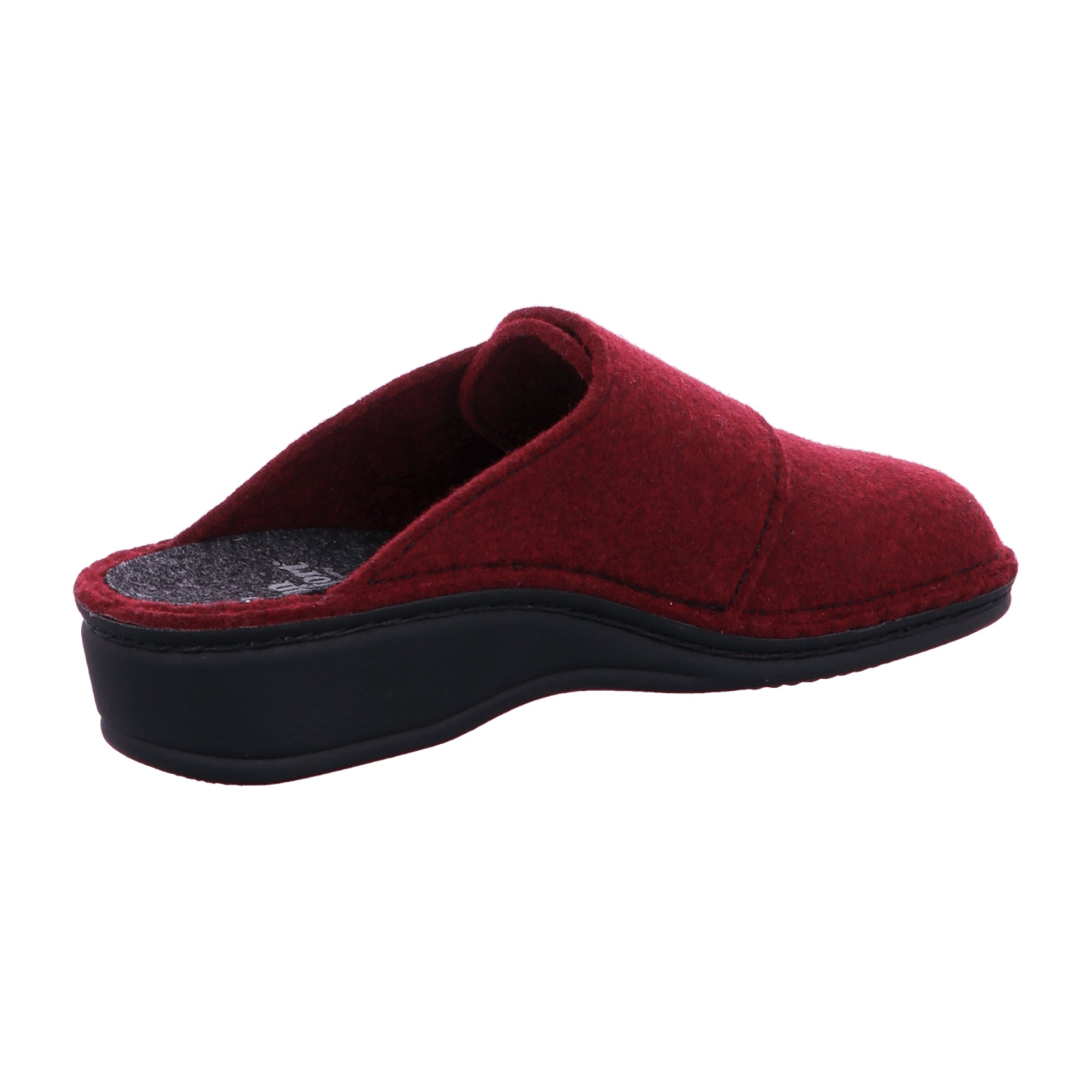 Finn Comfort Andermatt Women's Red Wool Clogs - Comfortable and Stylish Footwear