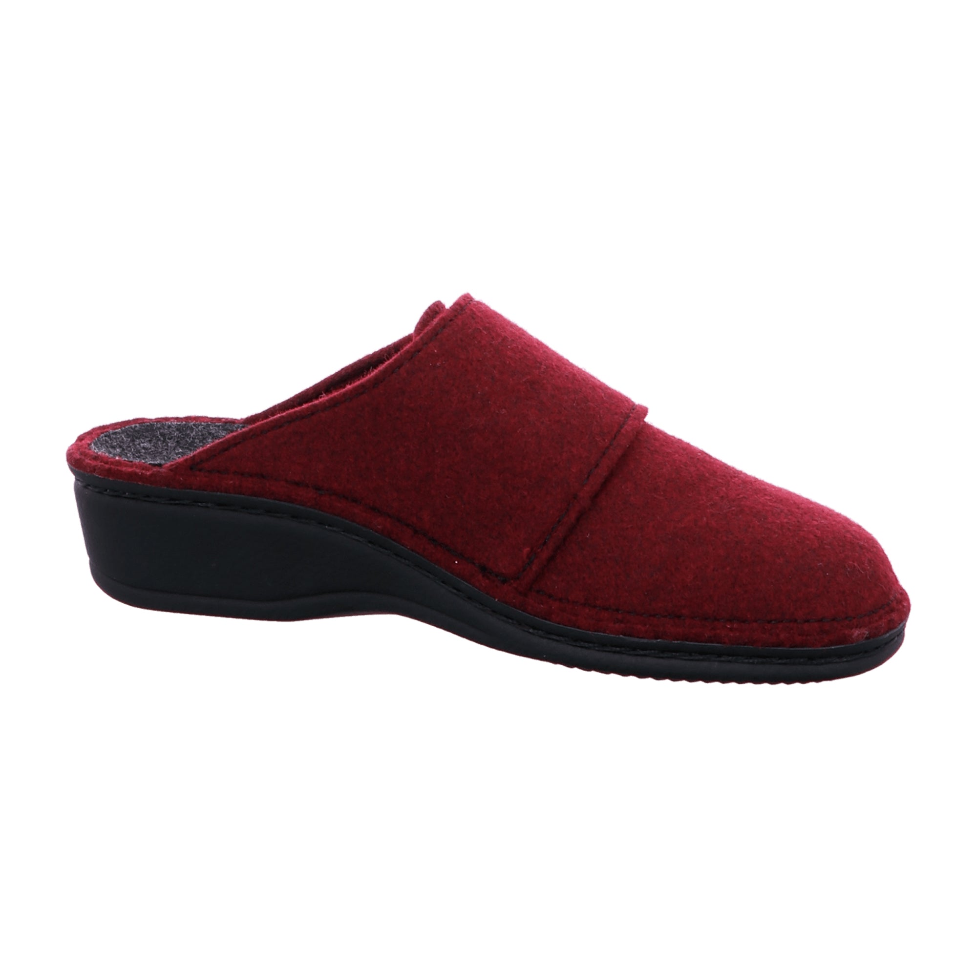 Finn Comfort Andermatt Women's Red Wool Clogs - Comfortable and Stylish Footwear