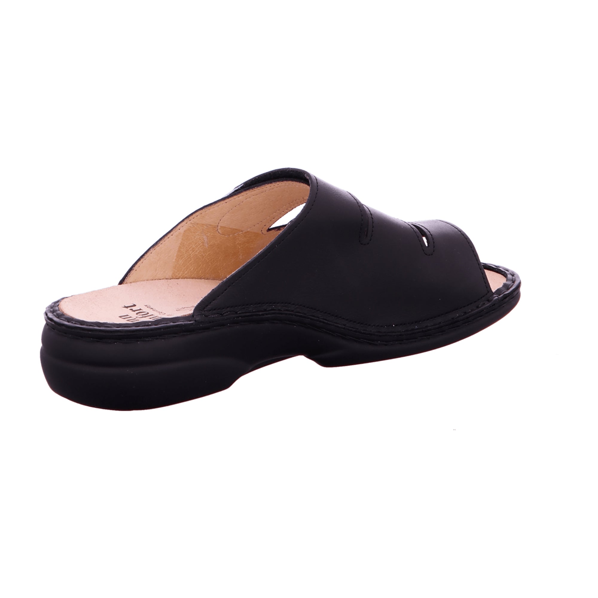 Finn Comfort KOS Women's Black Sandals - Stylish & Comfortable Orthopedic Support