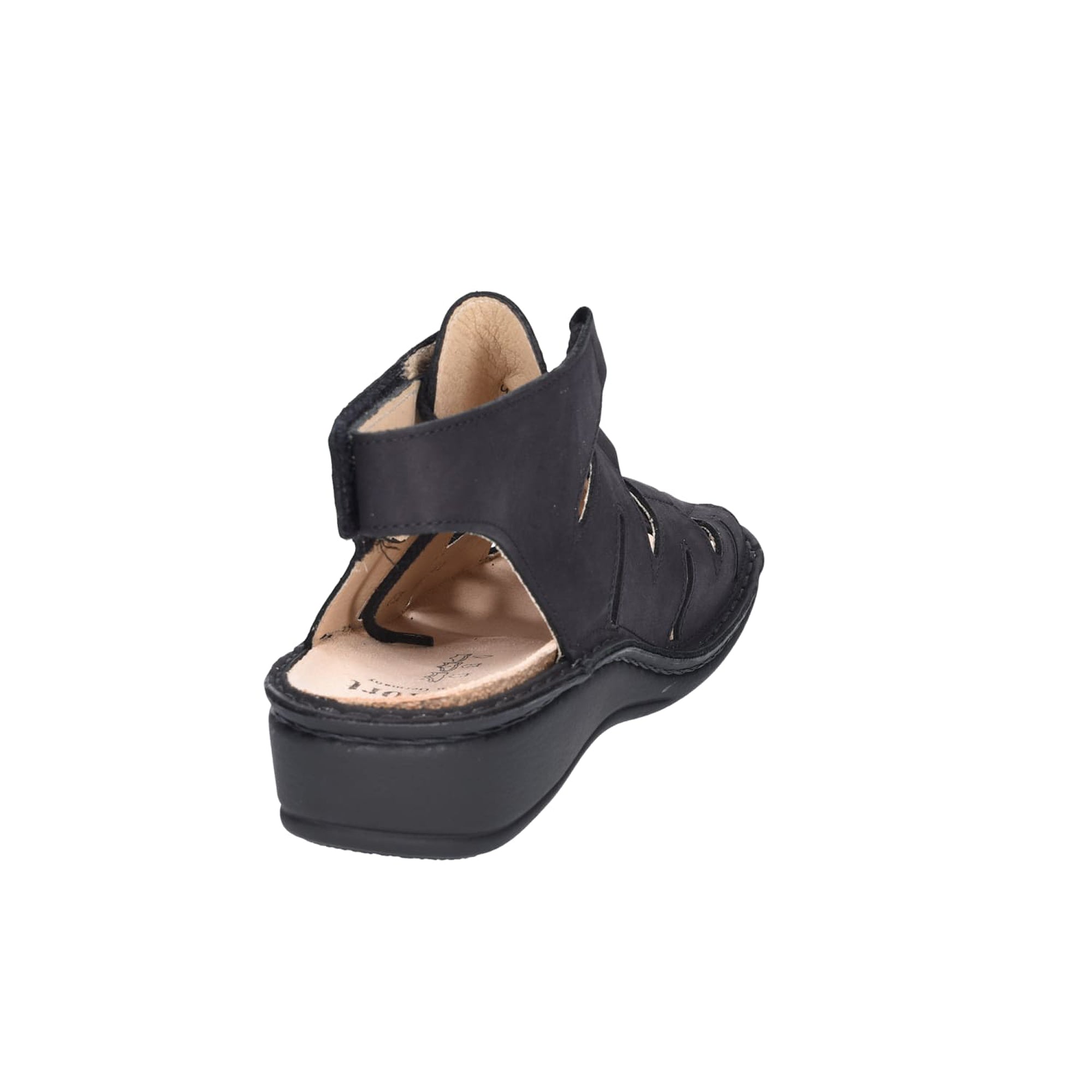 Finn Comfort Malaga Women's Comfort Sandals - Stylish Black Leather