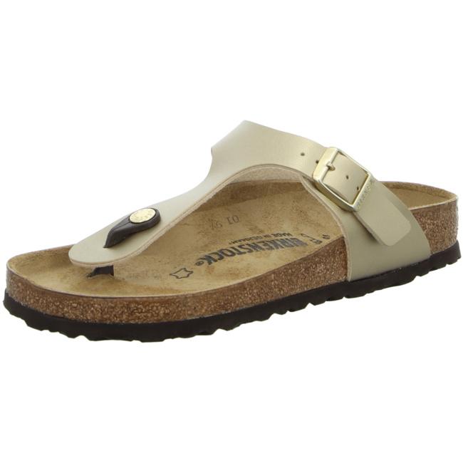 Birkenstock Gizeh BF Gold Buckle New Summer Beach Sandals Slides Thongs regular - Bartel-Shop