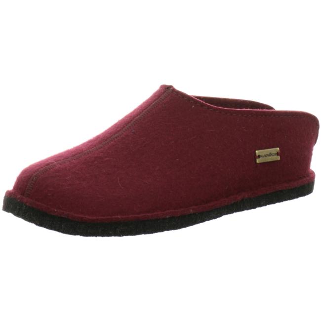 Haflinger Slippers red male Sandals Clogs - Bartel-Shop