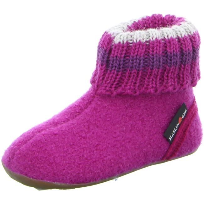 Haflinger Slippers pink female Sandals Clogs Wool - Bartel-Shop