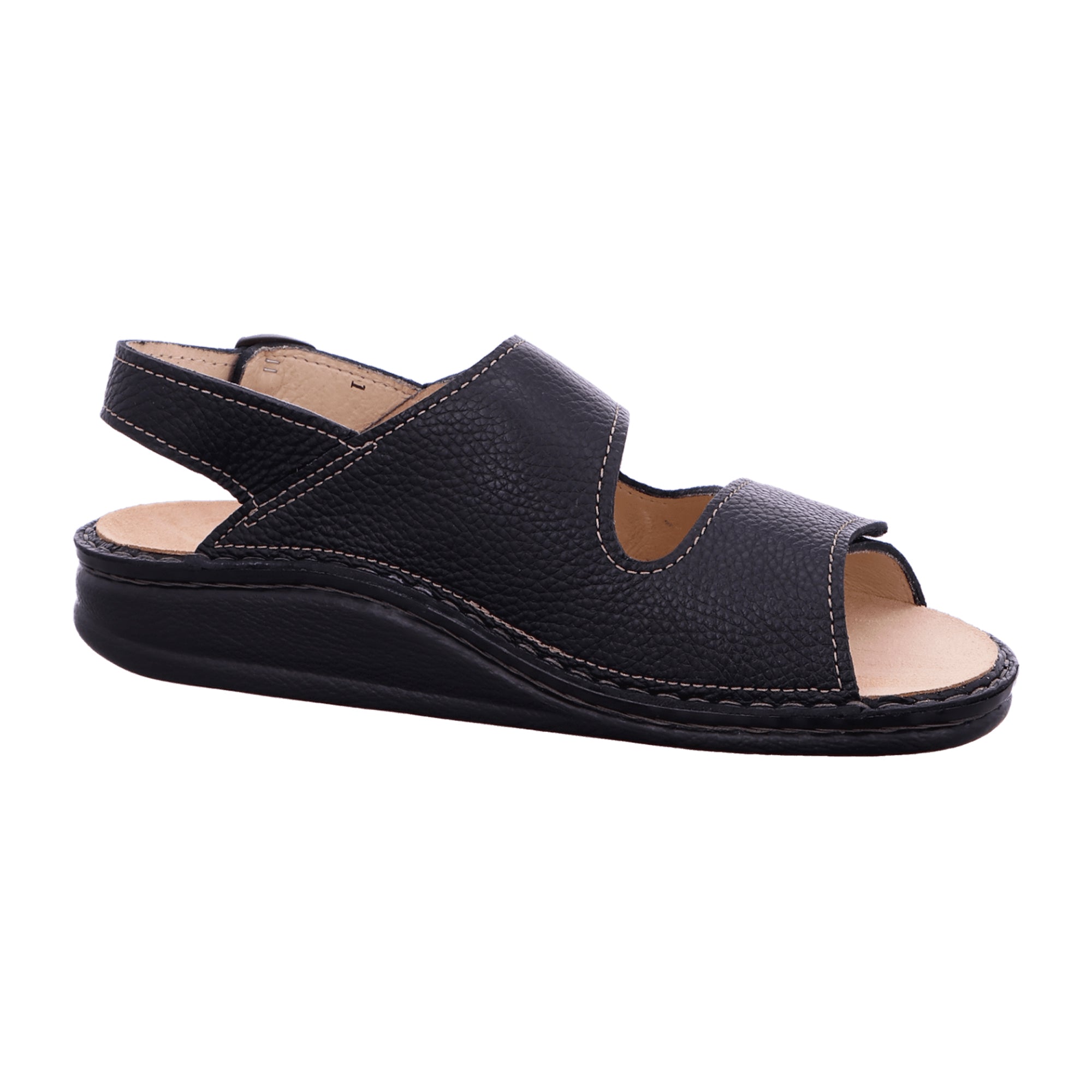 Finn Comfort Rialto Men's Sandals - Stylish & Durable Black Leather