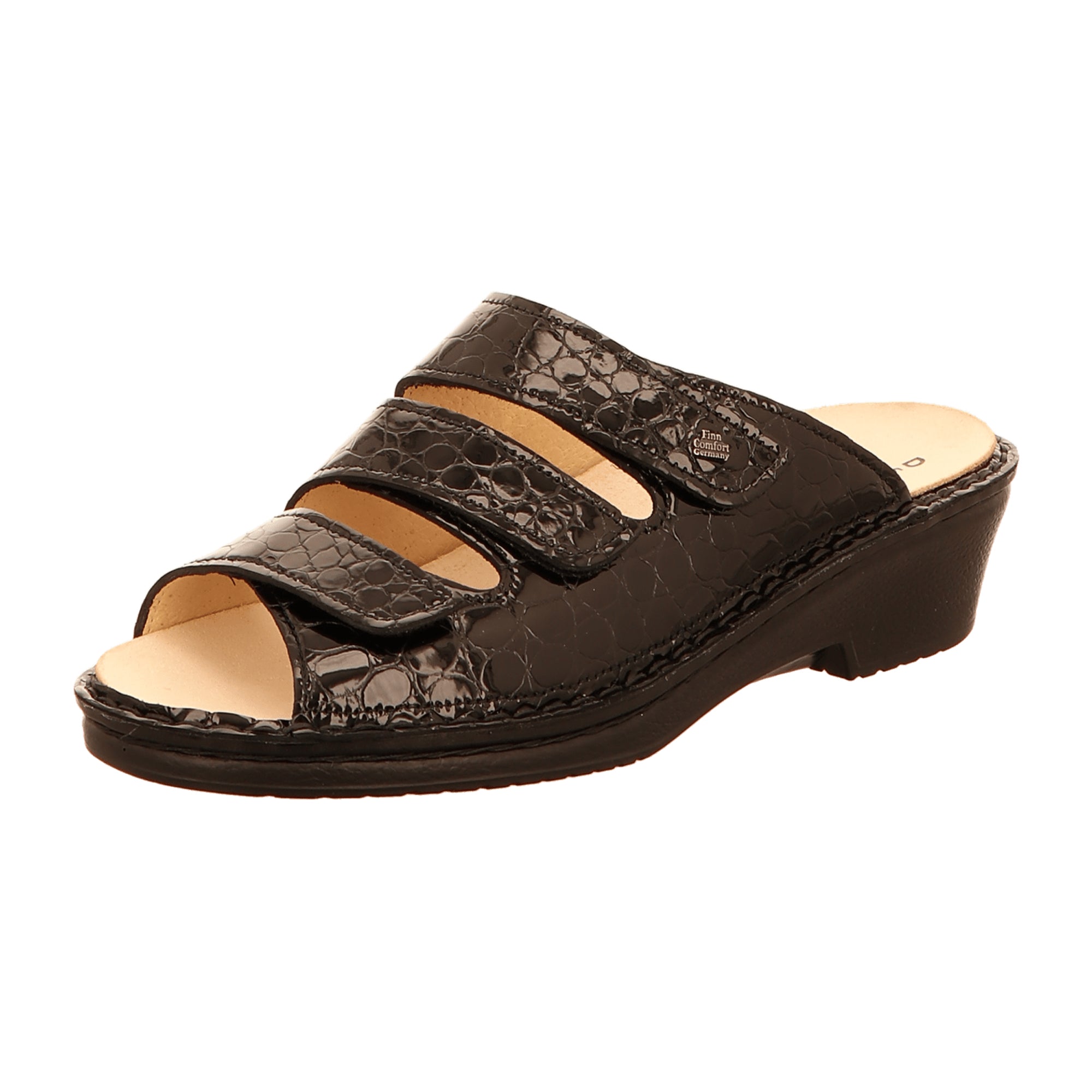 Finn Comfort Canzo Women's Comfort Sandals - Elegant Black