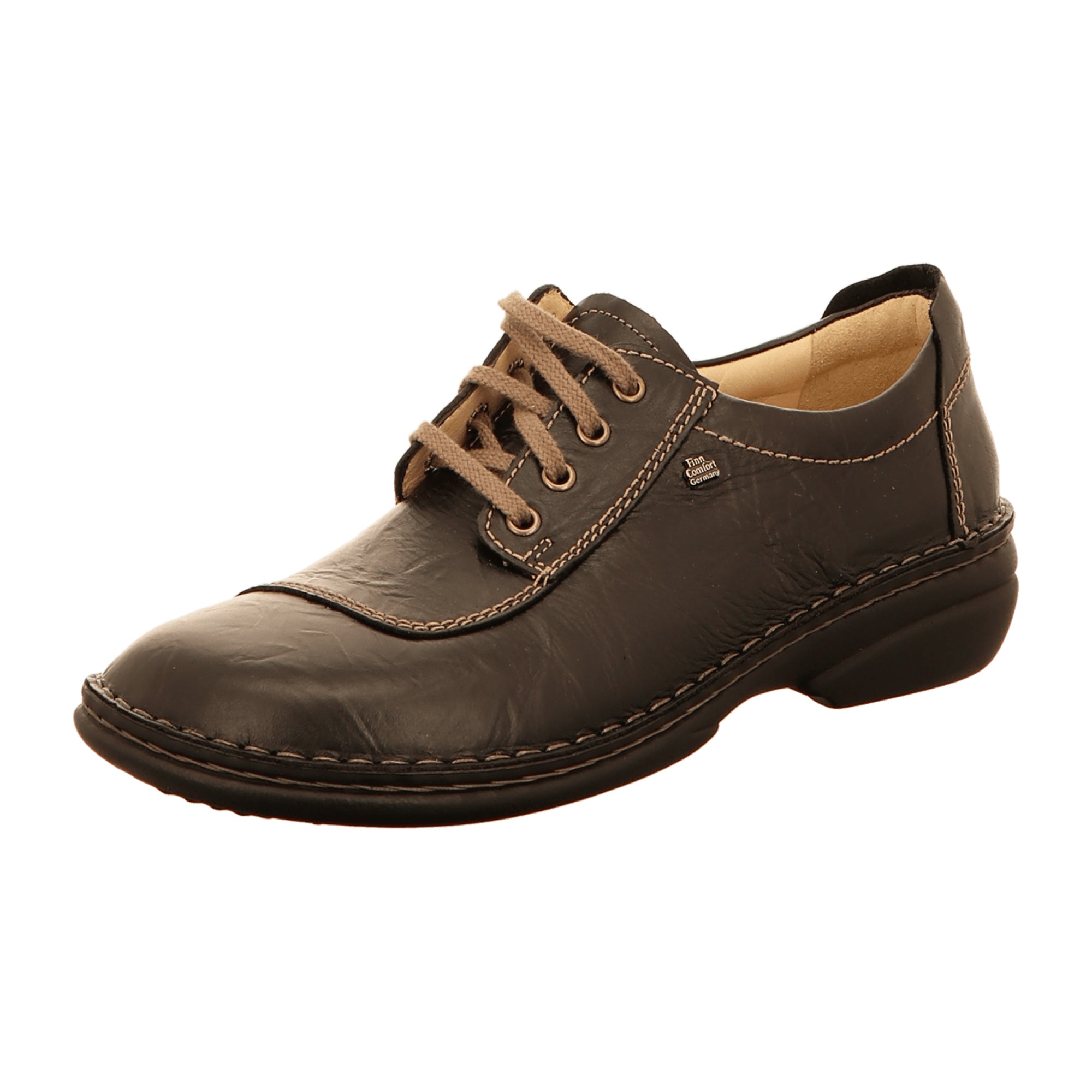 Finn Comfort Lexington Women's Comfort Shoes - Stylish Black Leather