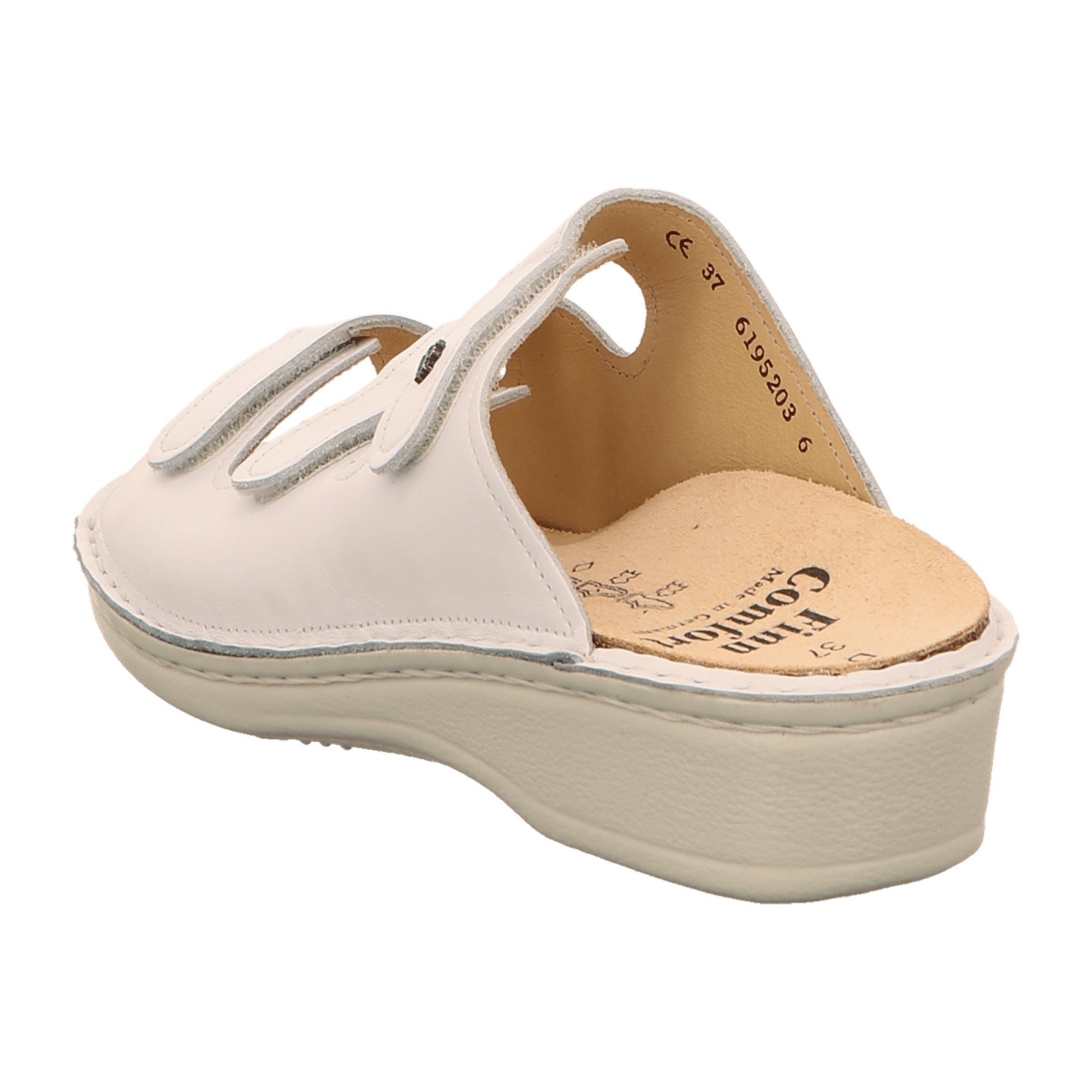 Finn Comfort Pisa Women's Sandals - Stylish & Comfortable White Leather