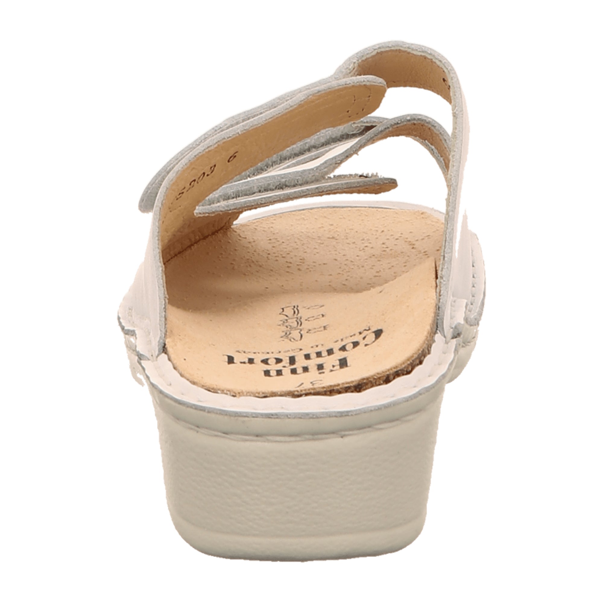 Finn Comfort Pisa Women's Sandals - Stylish & Comfortable White Leather