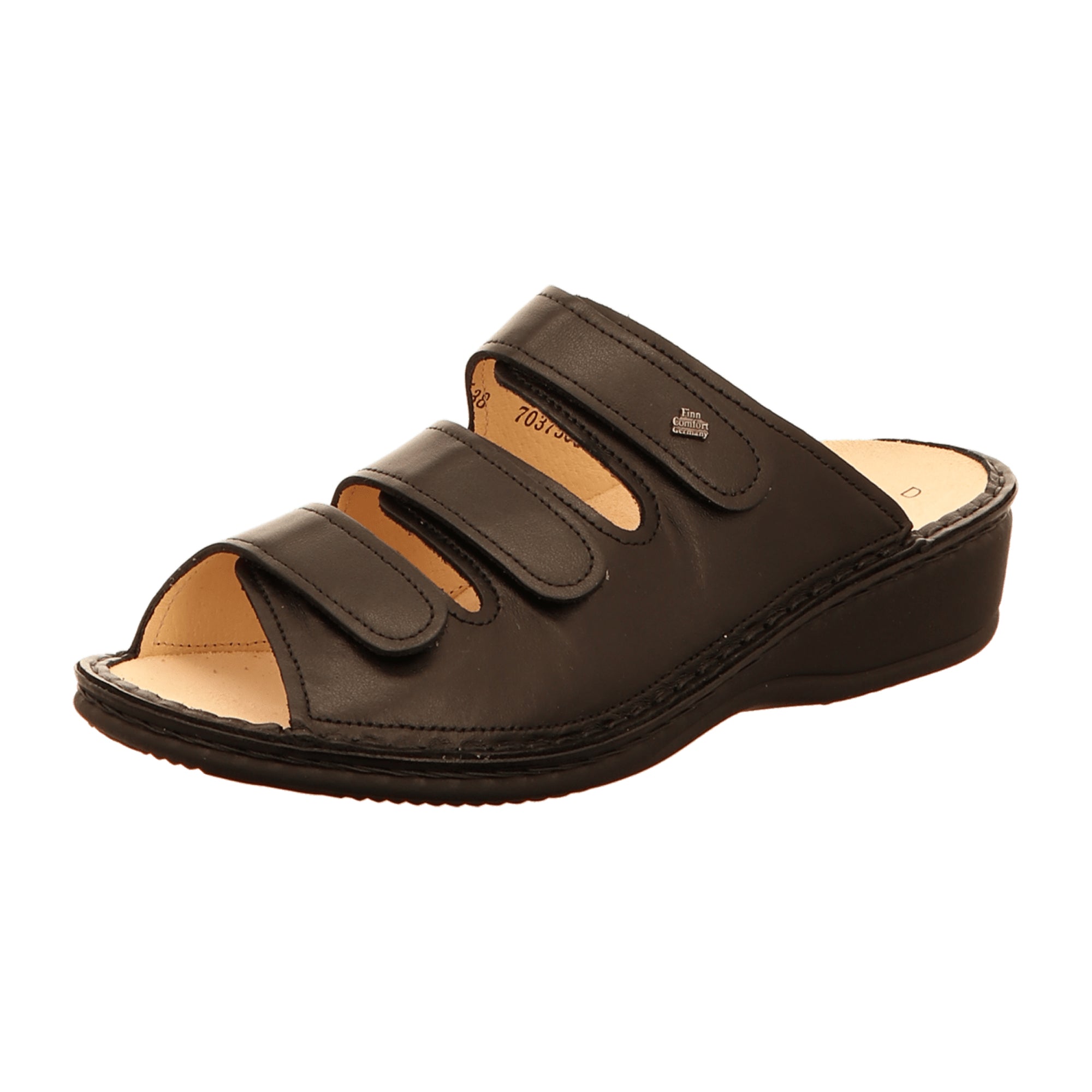 Finn Comfort Pisa Women's Comfort Sandals - Elegant Black