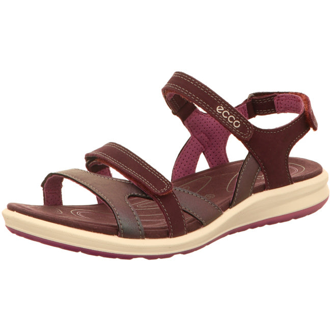 Ecco comfortable sandals for women red - Bartel-Shop
