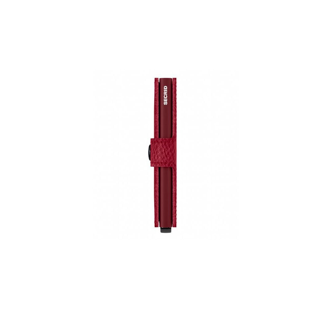 Secrid Miniwallet RFID Protected Leather Wallet Bordeaux