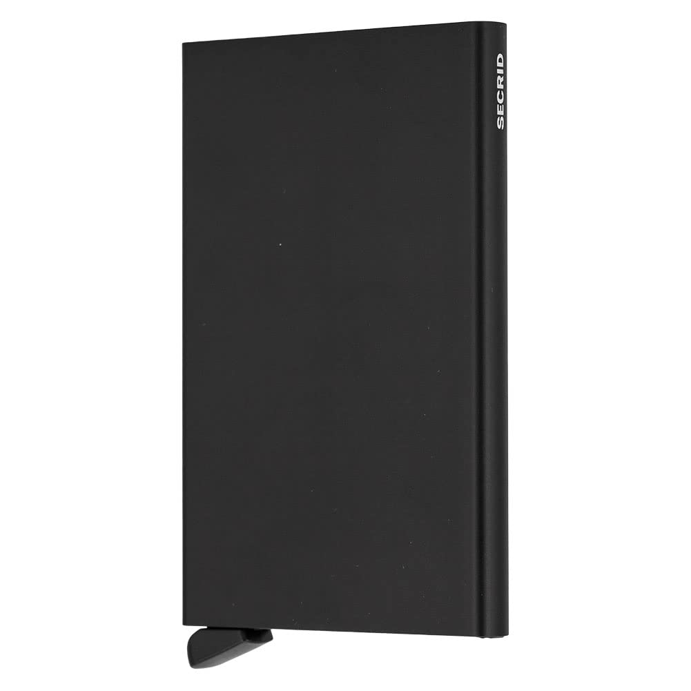 Secrid Cardprotector Wallet Black - RFID Protected Aluminium Card Holder