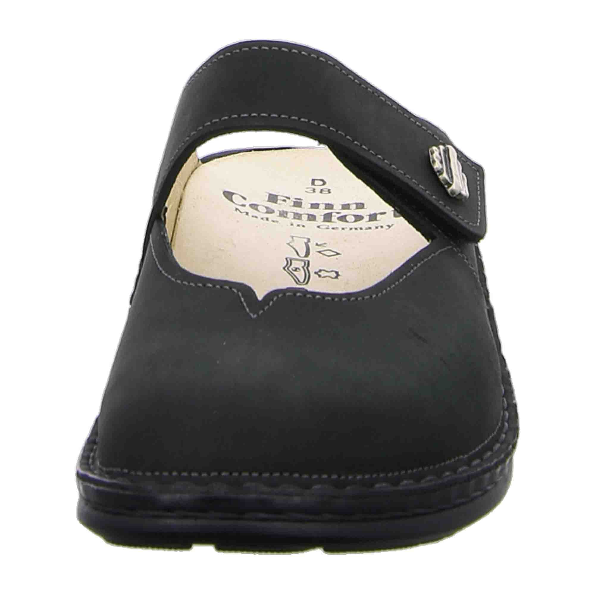 Finn Comfort Women's Sandals - Stylish & Comfortable Black Slides