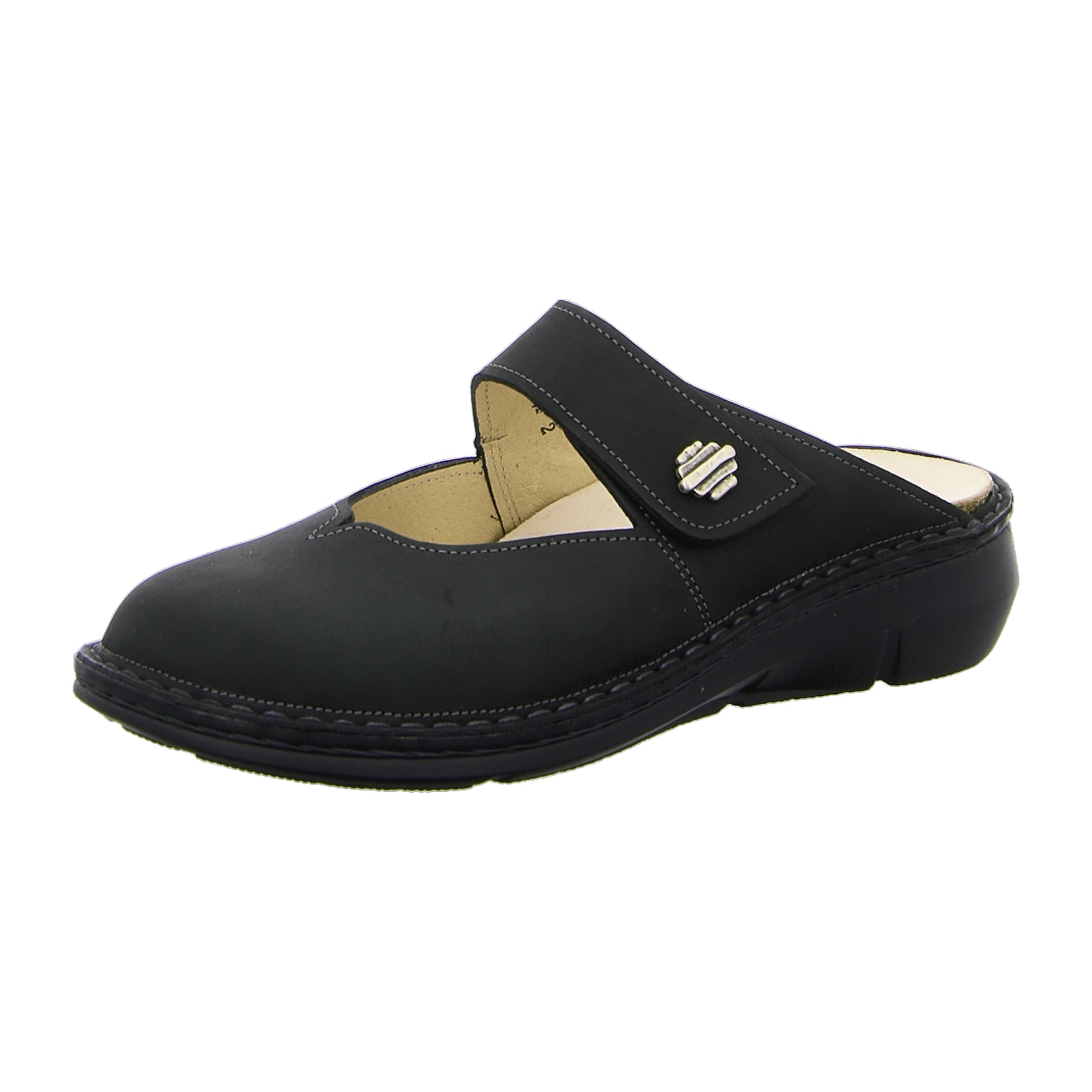 Finn Comfort Women's Sandals - Stylish & Comfortable Black Slides
