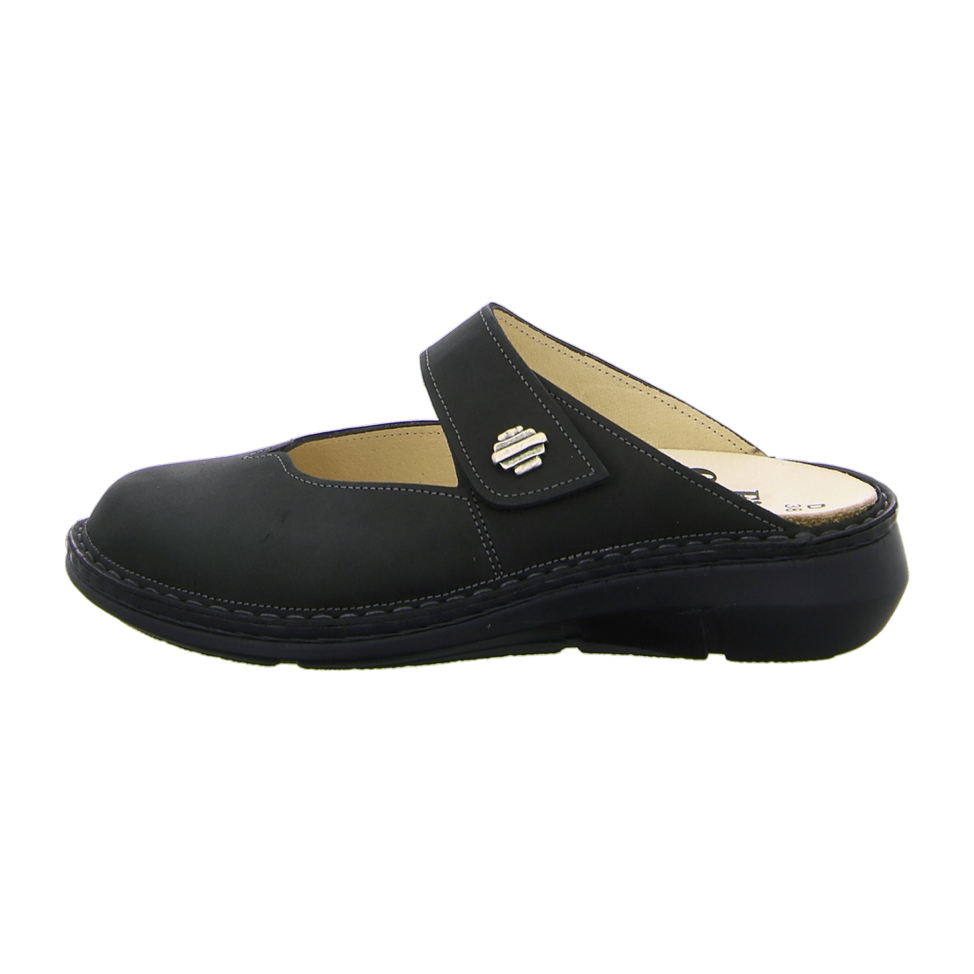 Finn Comfort Women's Sandals - Stylish & Comfortable Black Slides