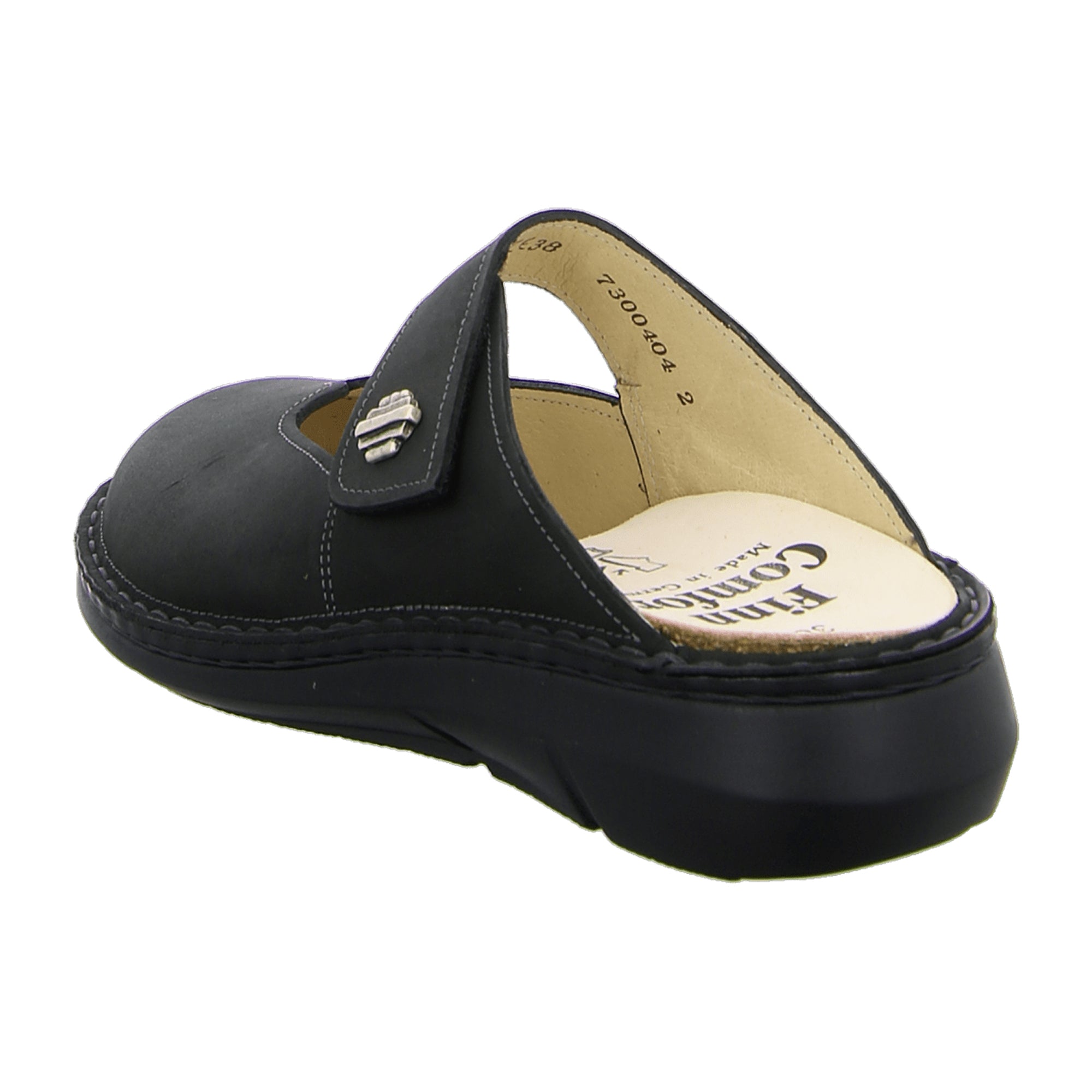 Finn Comfort Women's Sandals - Stylish & Comfortable Black Slides