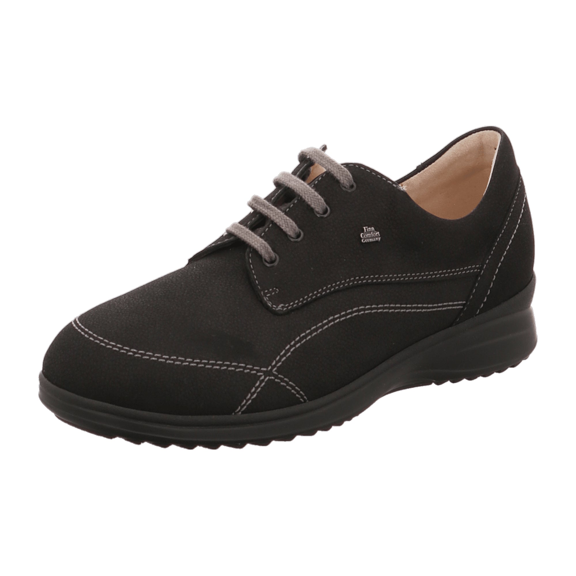 Finn Comfort 96519 Women's Orthopedic Black Shoes - Stylish & Comfortable