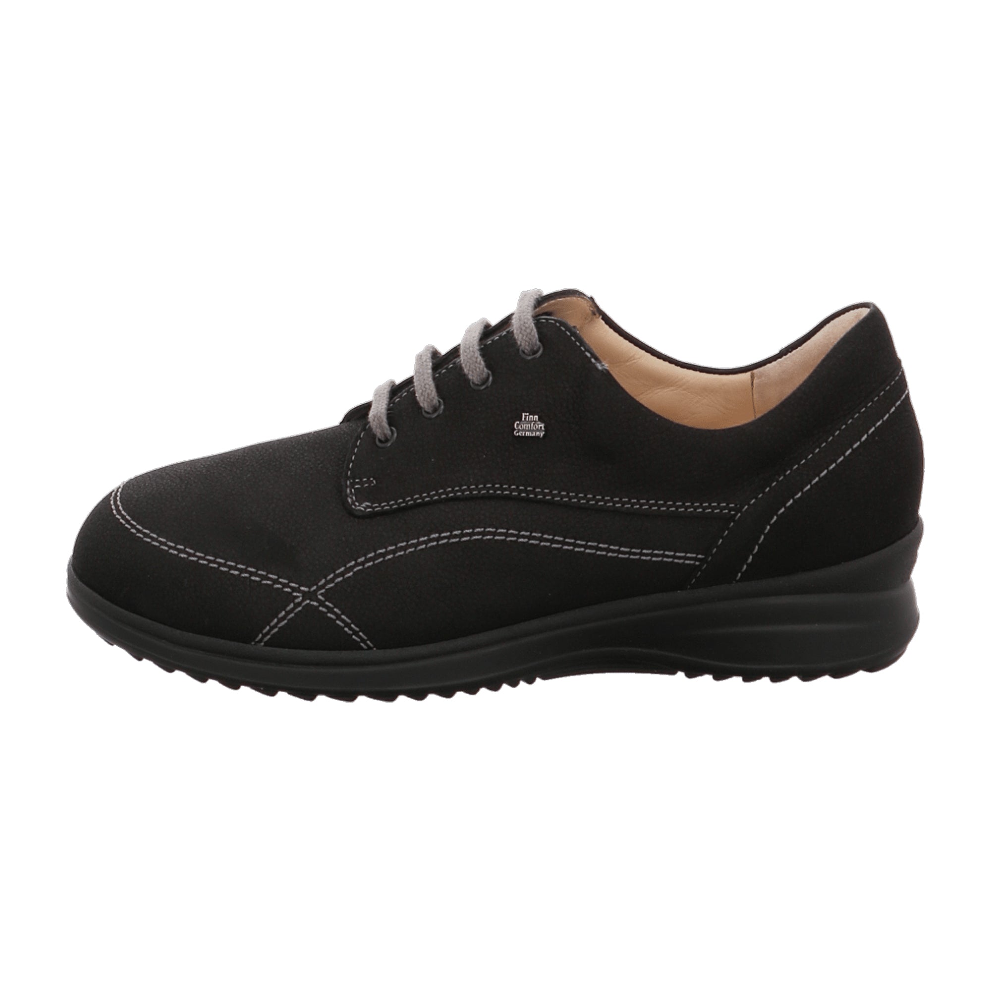 Finn Comfort 96519 Women's Orthopedic Black Shoes - Stylish & Comfortable