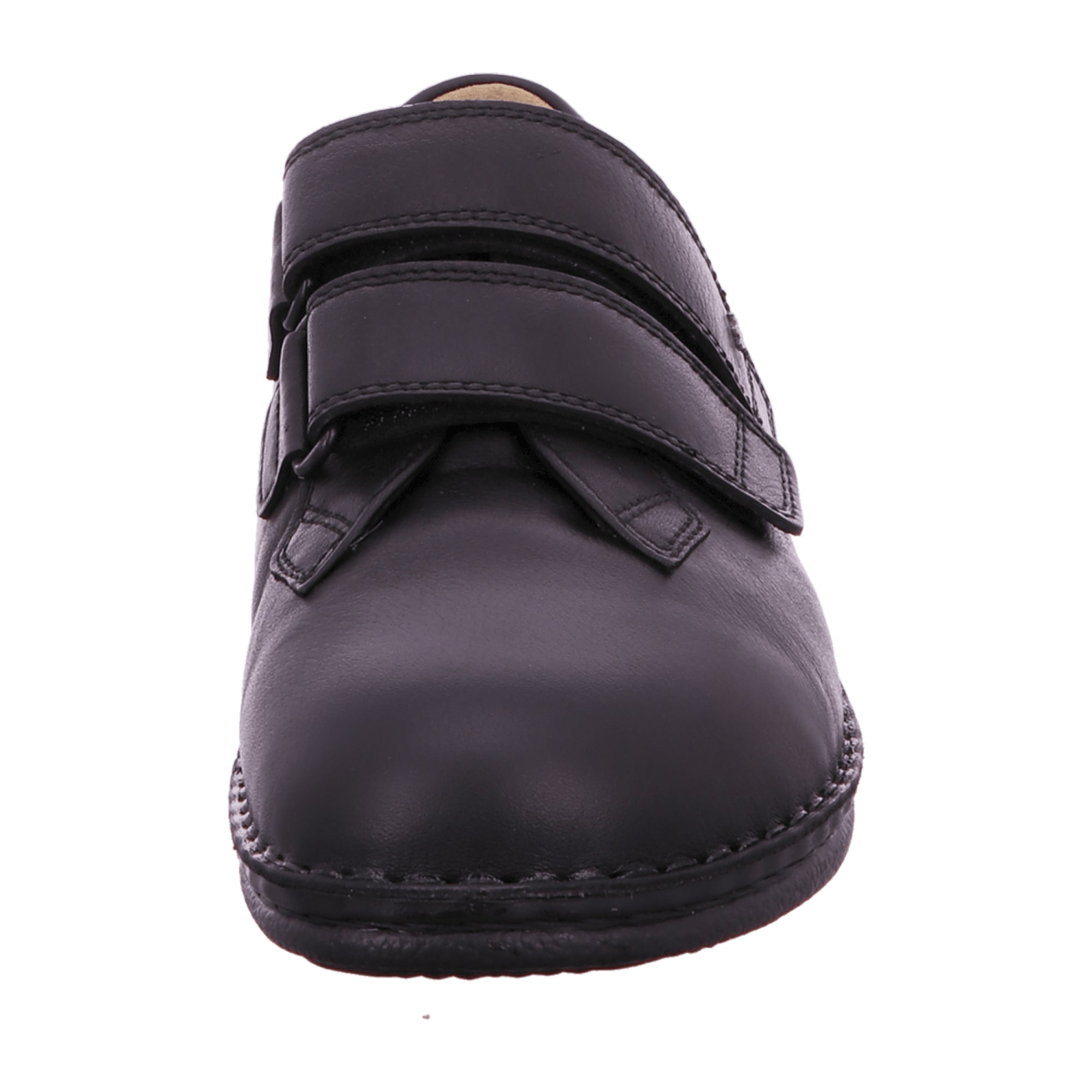 Finn Comfort Sponarind Men's Black Leather Shoes - Durable & Stylish