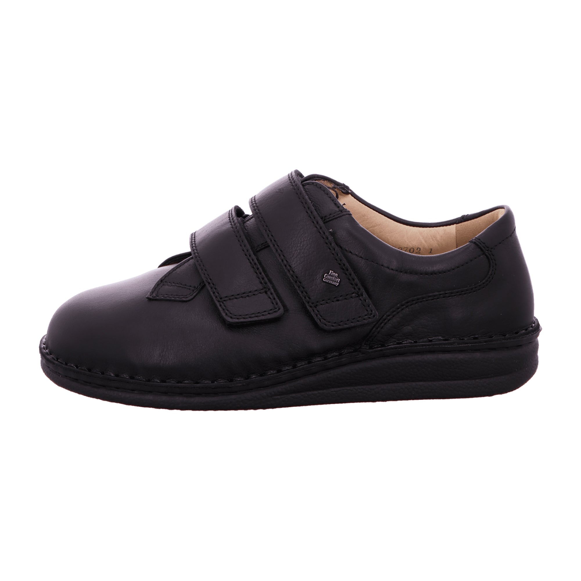 Finn Comfort Sponarind Men's Black Leather Shoes - Durable & Stylish