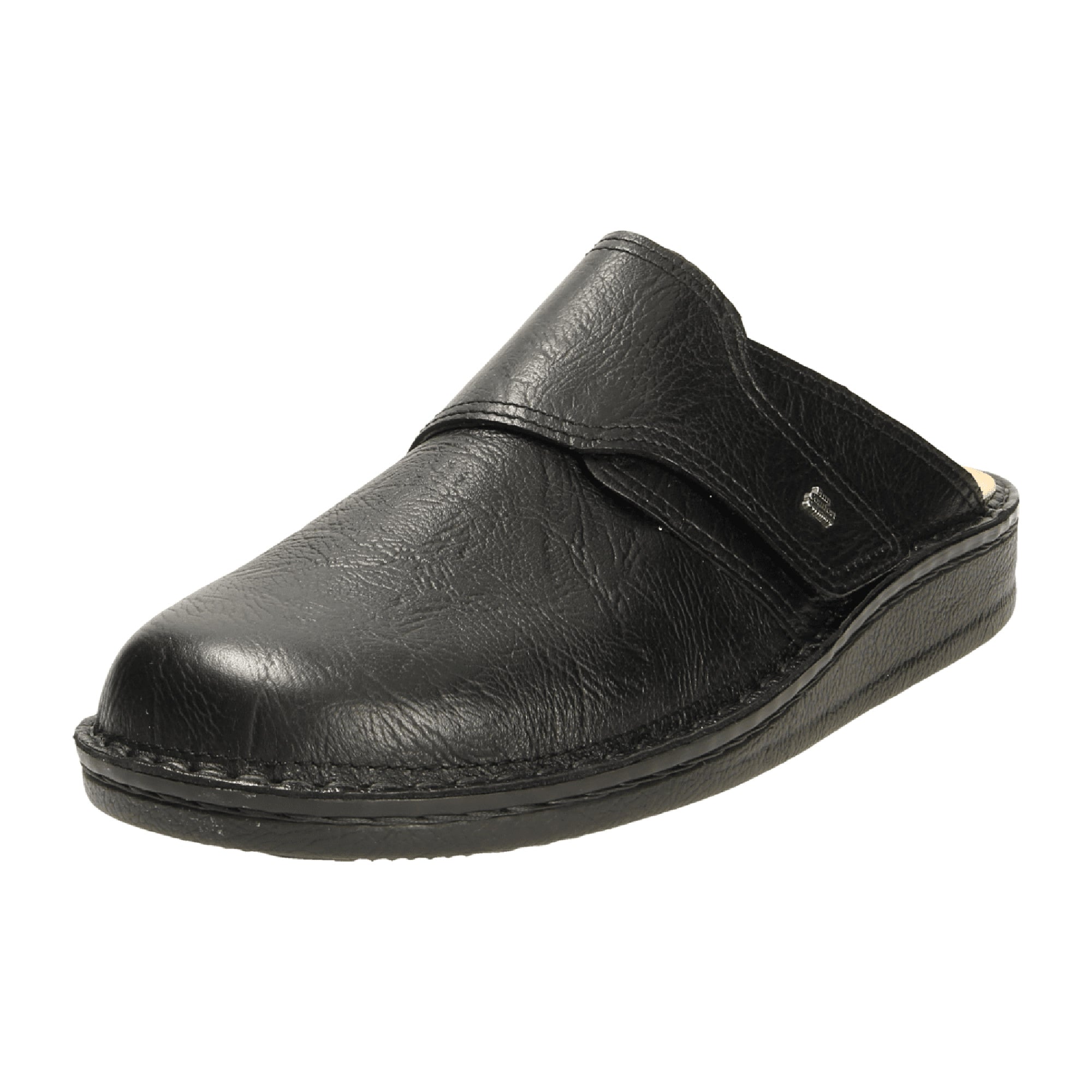 Finn Comfort Amalfi Men's Comfort Clogs, Durable and Stylish, Black