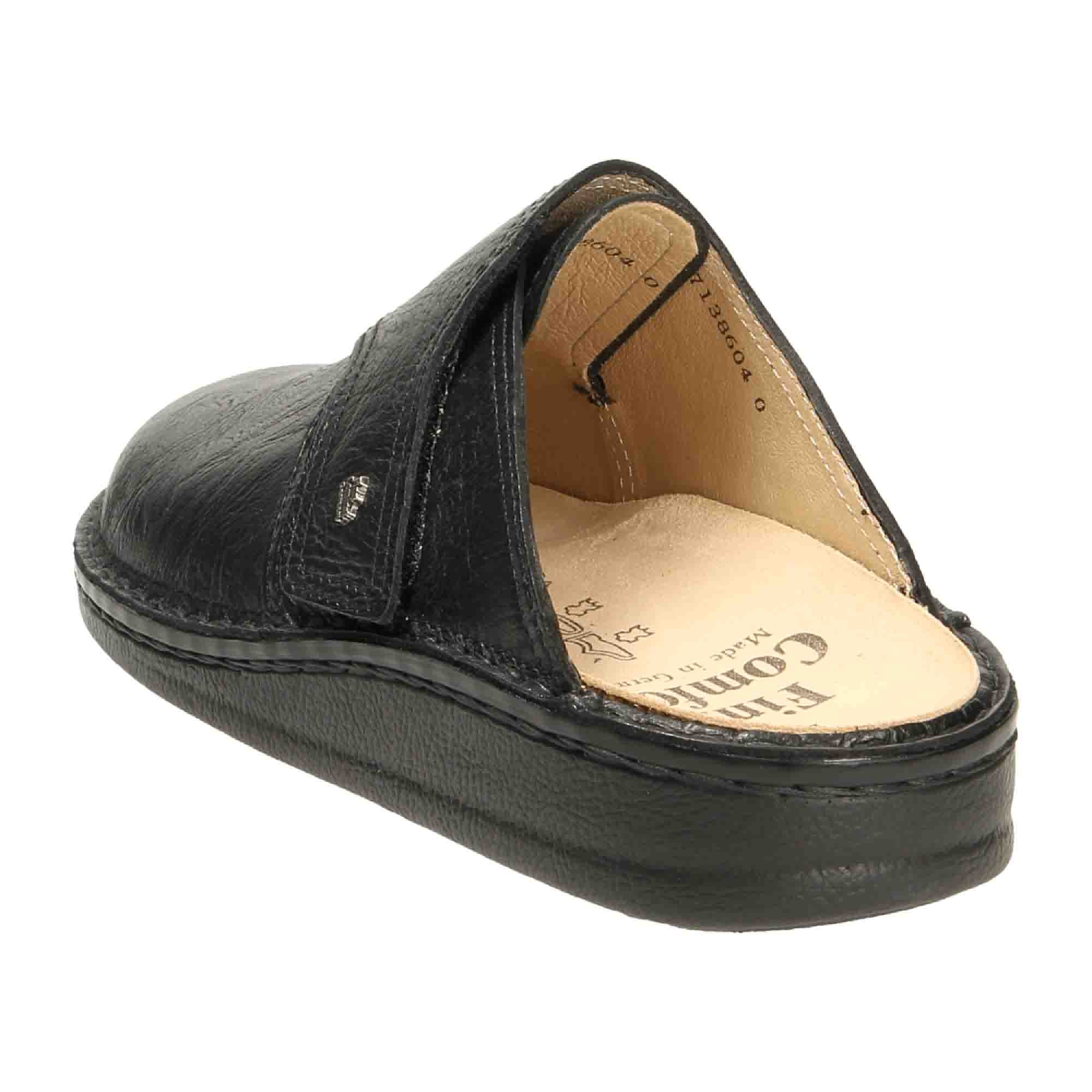 Finn Comfort Amalfi Men's Comfort Clogs, Durable and Stylish, Black