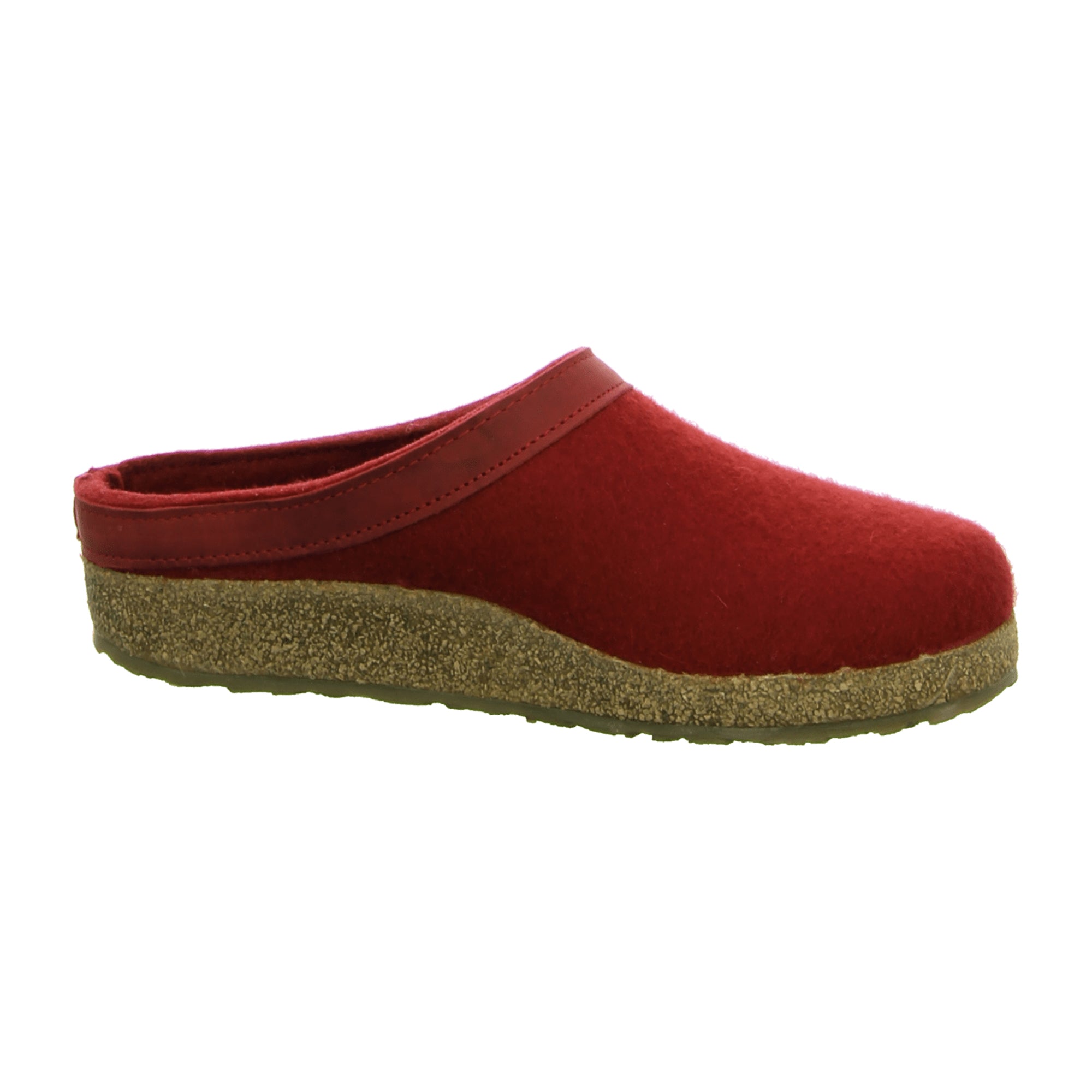 Haflinger Grizzly Torben Men's Clogs, Red – Stylish & Comfortable