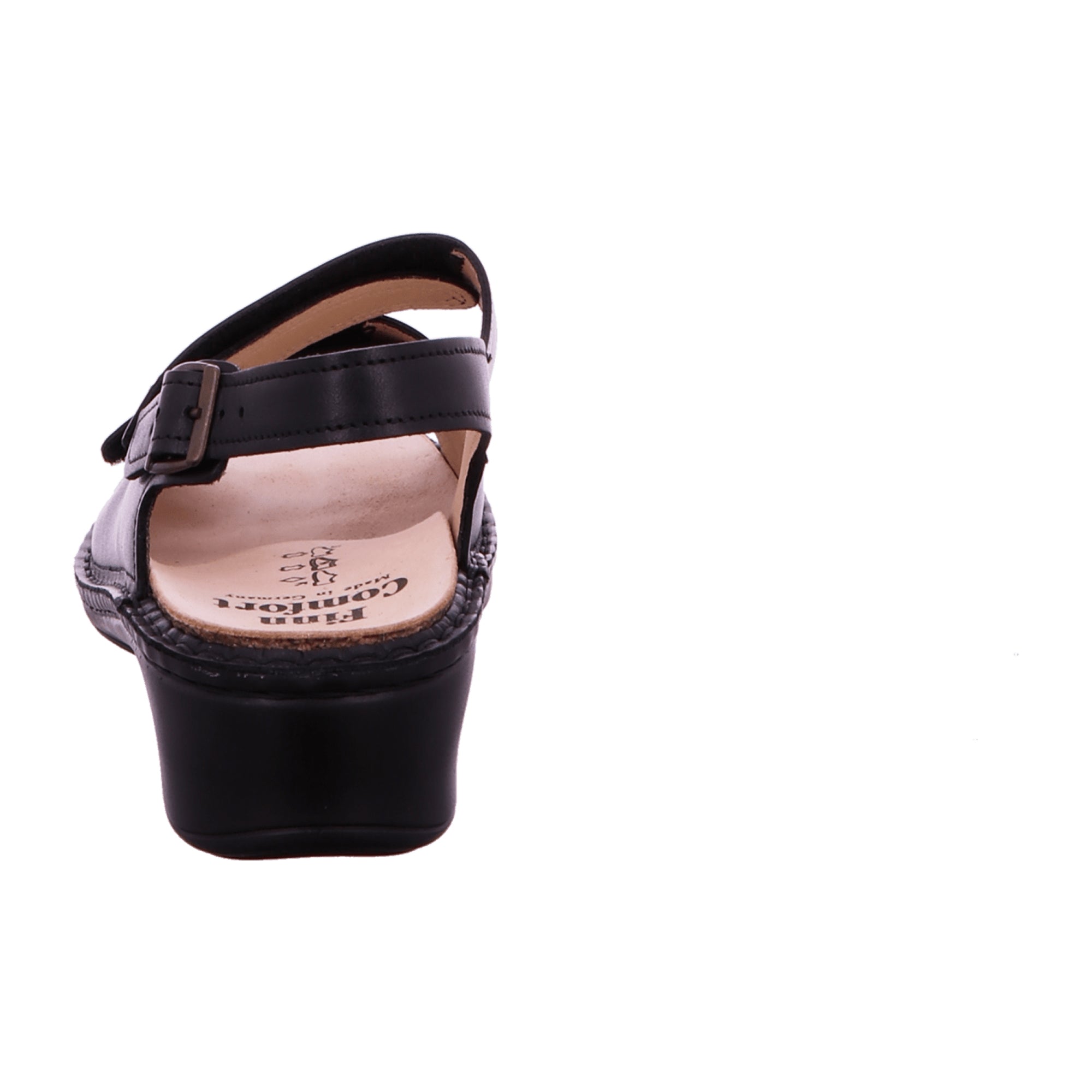 Finn Comfort Samoa Women's Black Sandals - Comfortable & Stylish Footwear