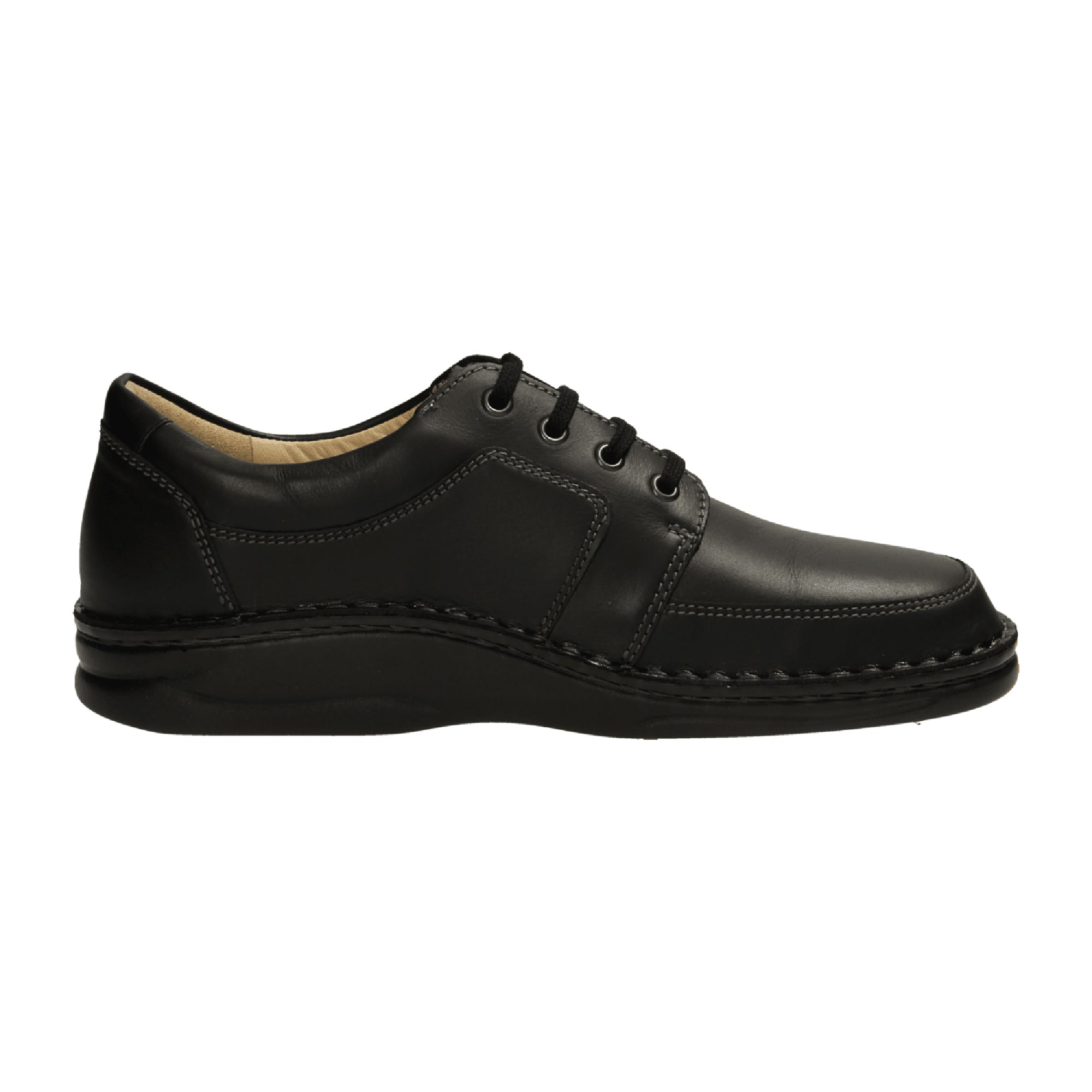 Finn Comfort Norwich Men's Black Shoes - Stylish & Durable Comfort Footwear