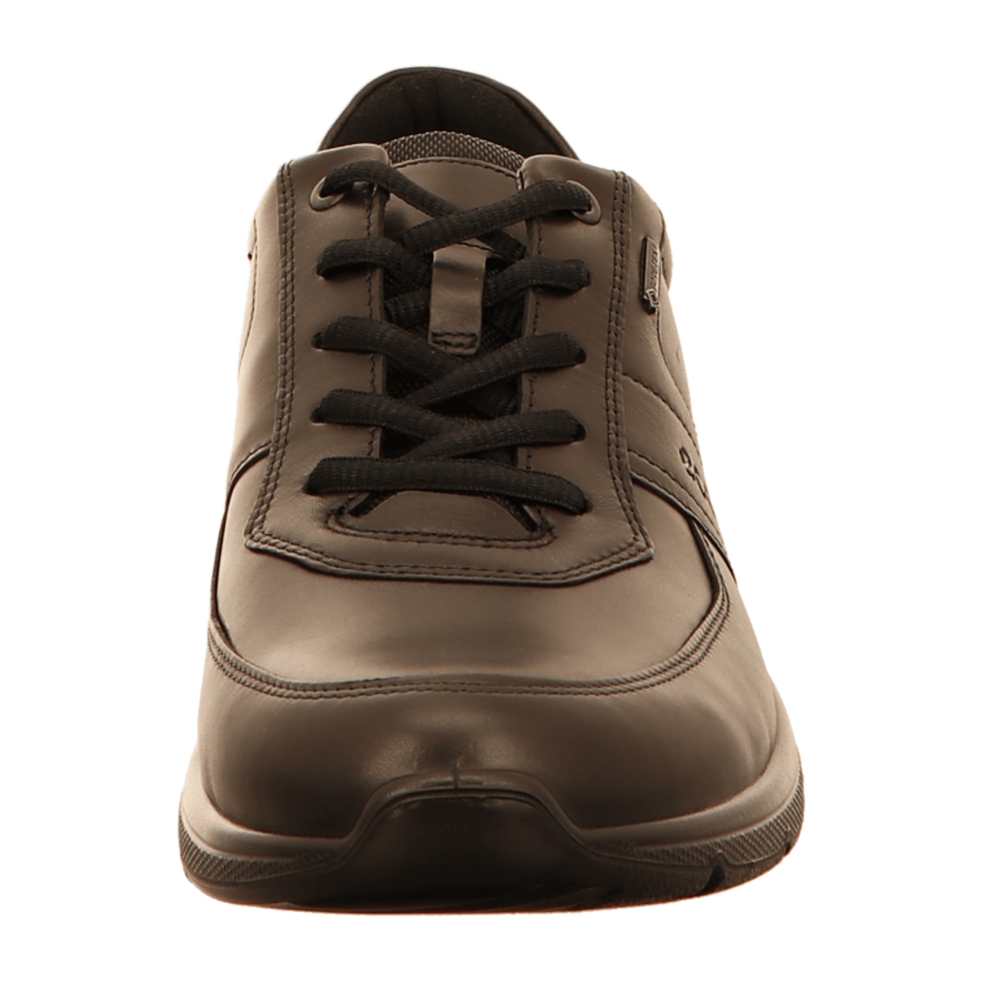 Ecco Men's Black Leather Shoes - Durable & Stylish Footwear