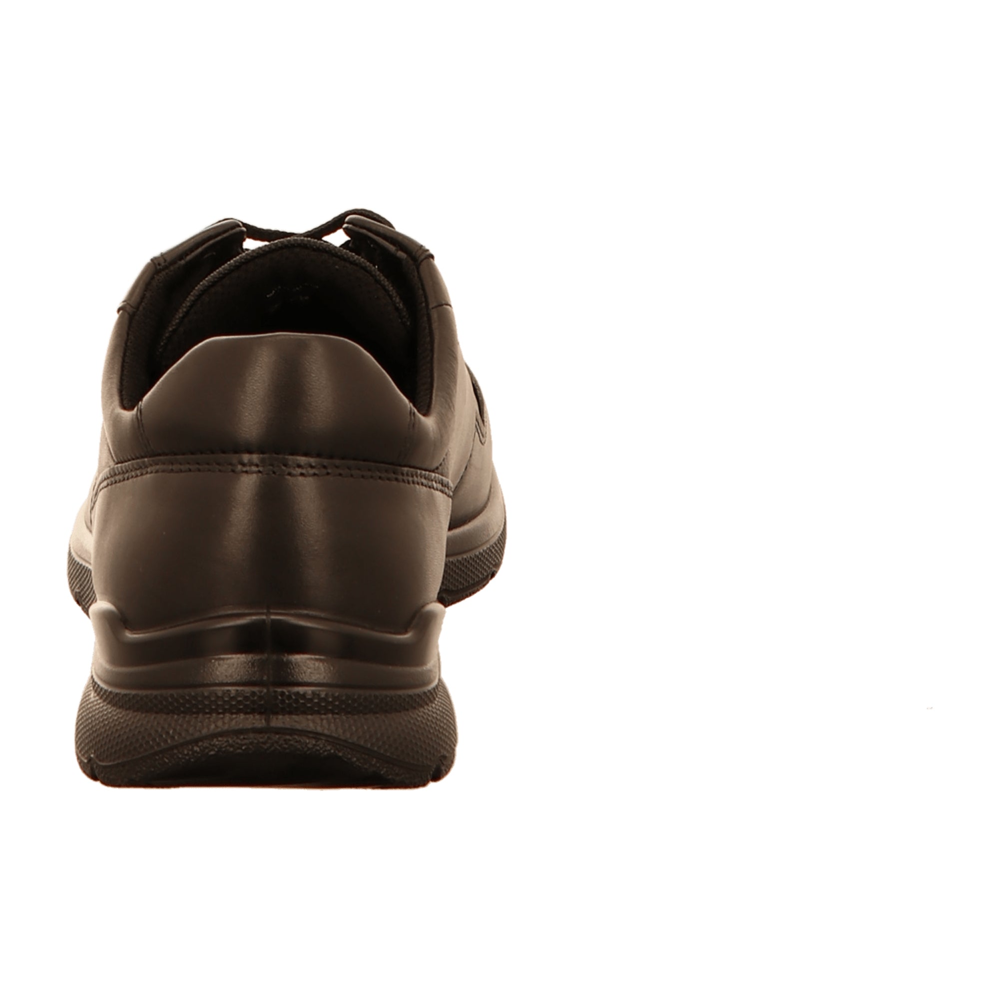 Ecco Men's Black Leather Shoes - Durable & Stylish Footwear