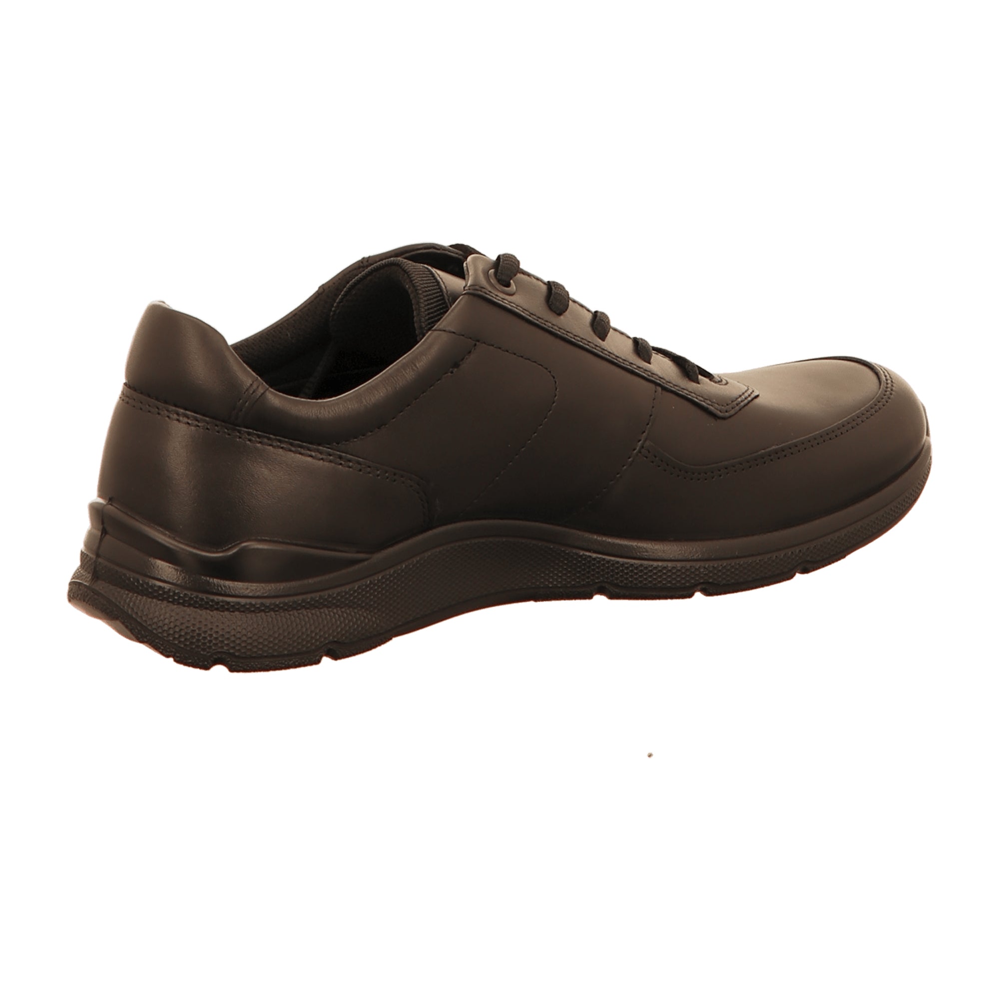 Ecco Men's Black Leather Shoes - Durable & Stylish Footwear