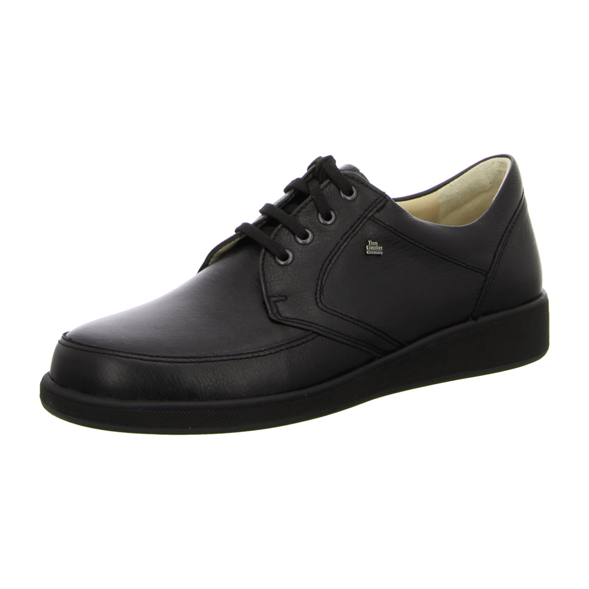 Finn Comfort Edmonton Men's Black Comfort Shoes - Durable & Stylish