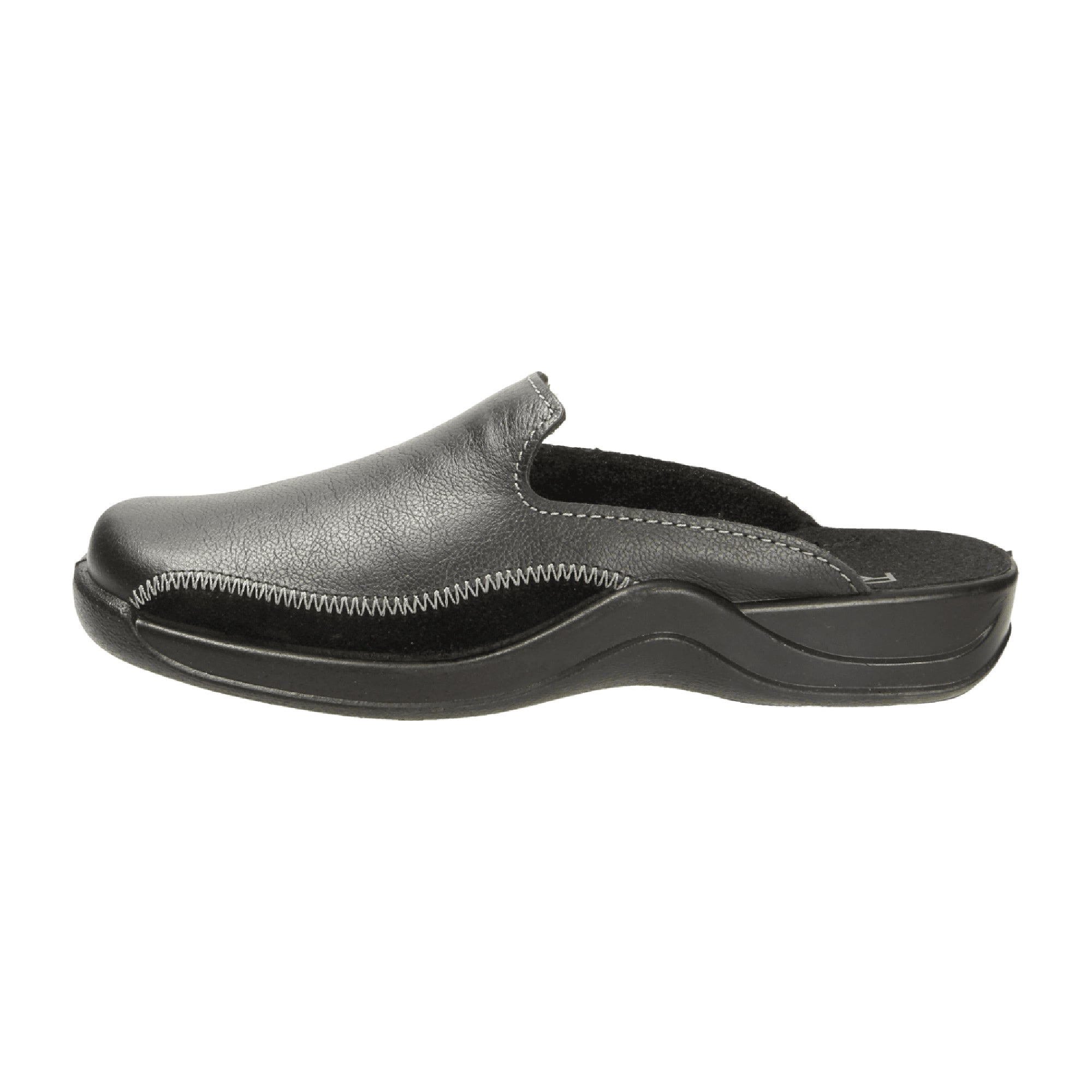 Rohde Vaasa H Men's Slip-On Black Textile Shoes for Spring Summer