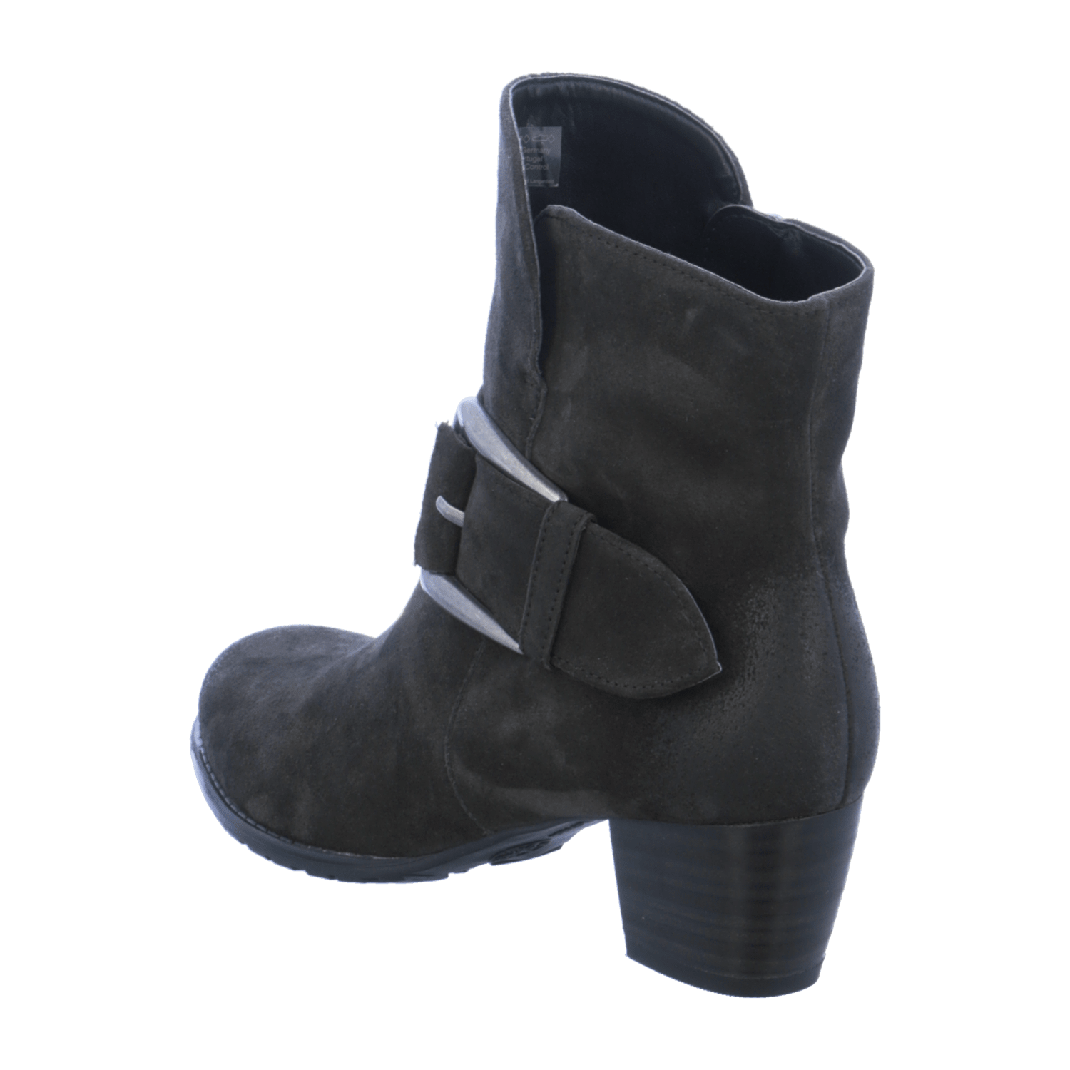 ARA FLORENZ Women's Ankle Boots Blue with Zipper Round Toe EVA Sole