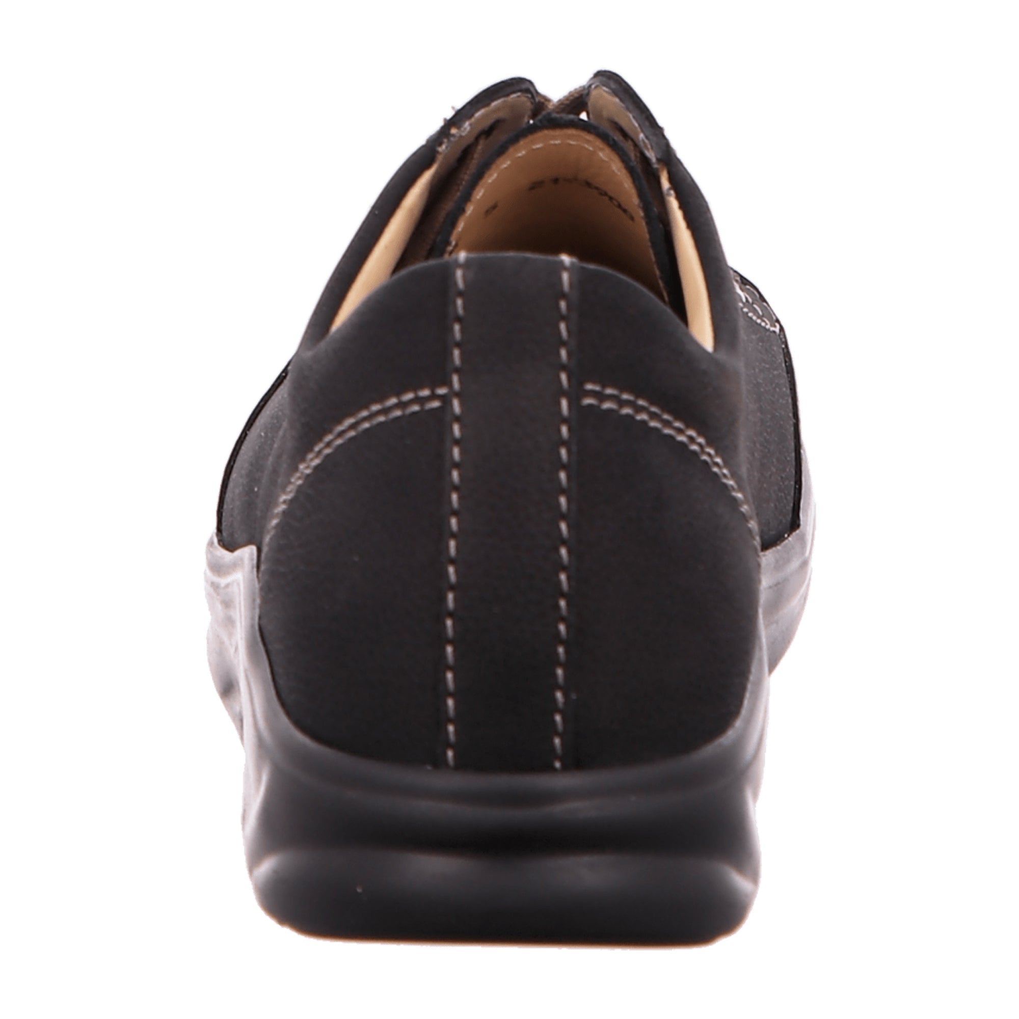 Finn Comfort Women's Comfortable Black Lace-Up Shoes – Stylish & Durable