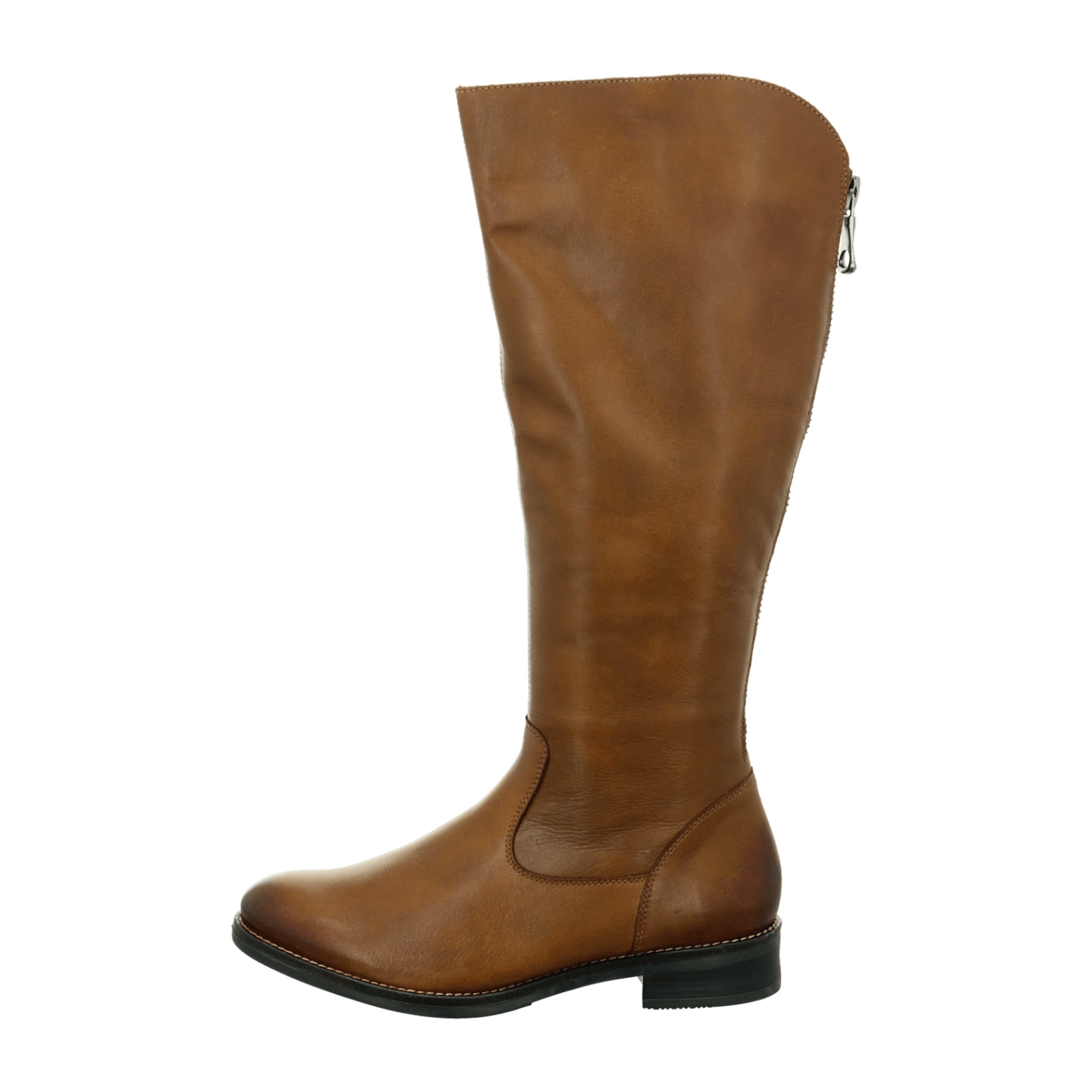 Remonte D85 Women's Brown Leather Lace-Up Shoes for Fall Winter