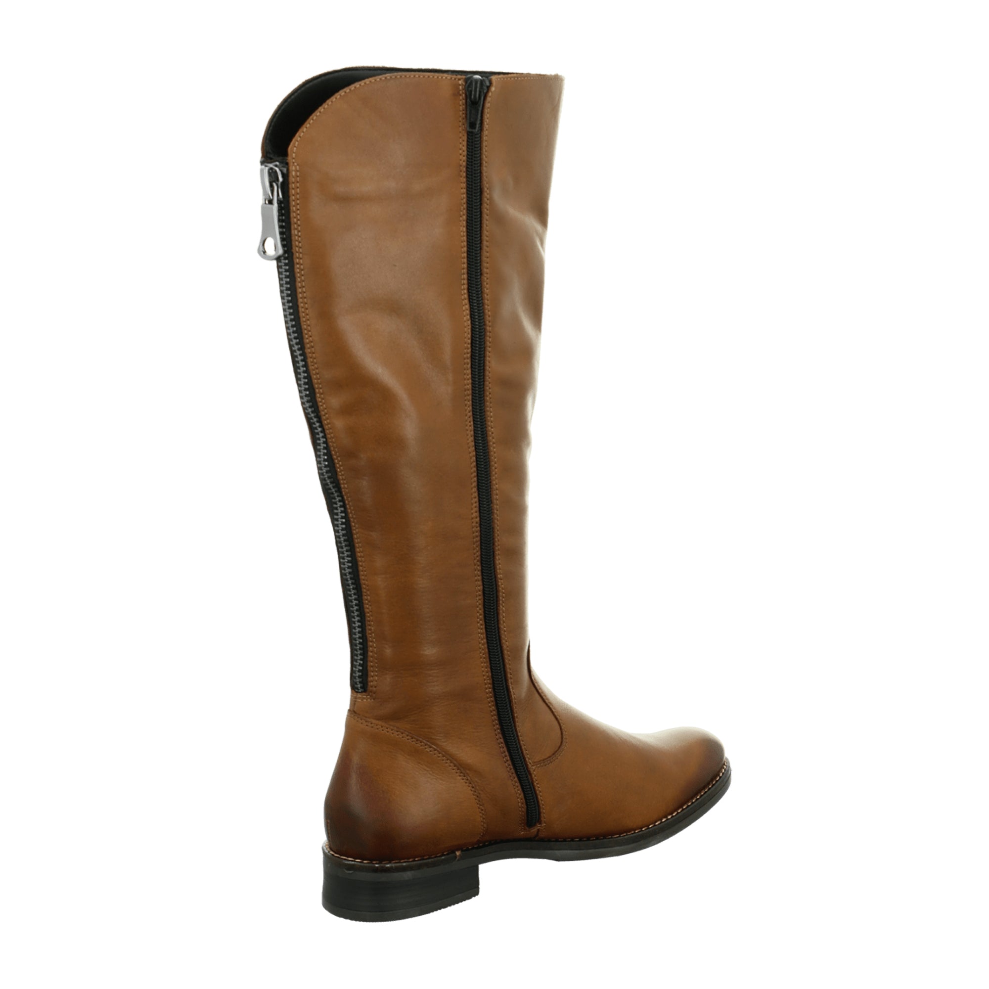 Remonte D85 Women's Brown Leather Lace-Up Shoes for Fall Winter