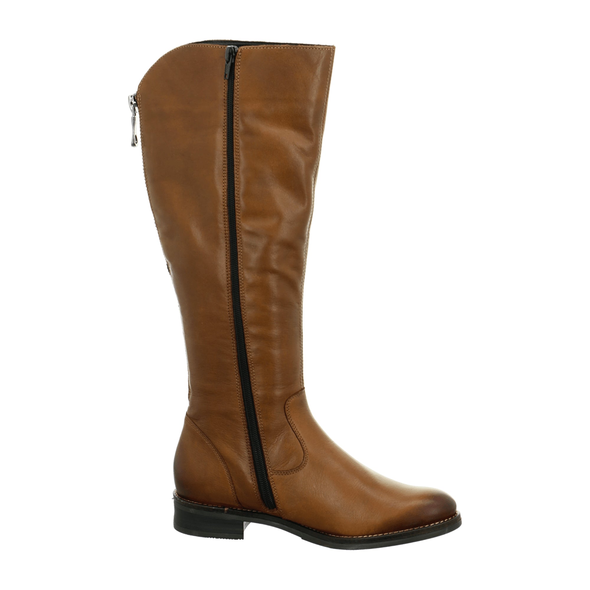 Remonte D85 Women's Brown Leather Lace-Up Shoes for Fall Winter