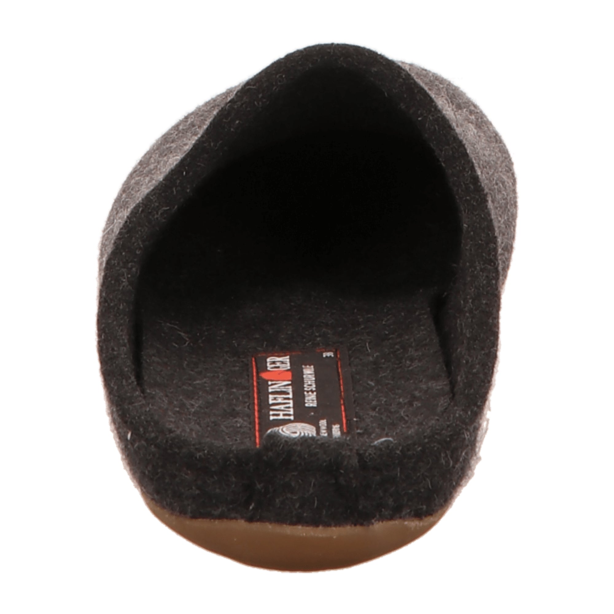 Haflinger Everest Fundus Men's Slippers, Durable Grey Wool, Comfort Model 481024 77