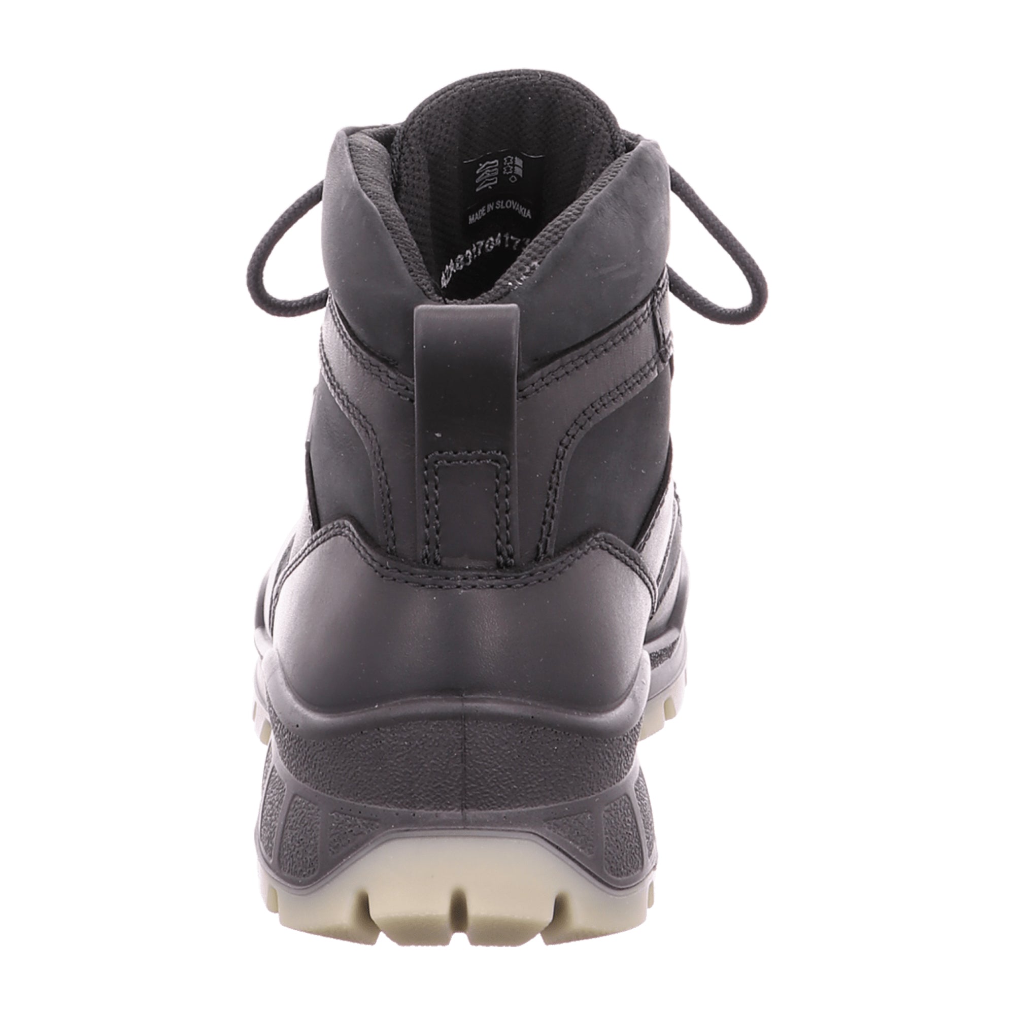 Ecco TRACK 25 Men's Outdoor Shoes, Rugged Leather, Waterproof - Black
