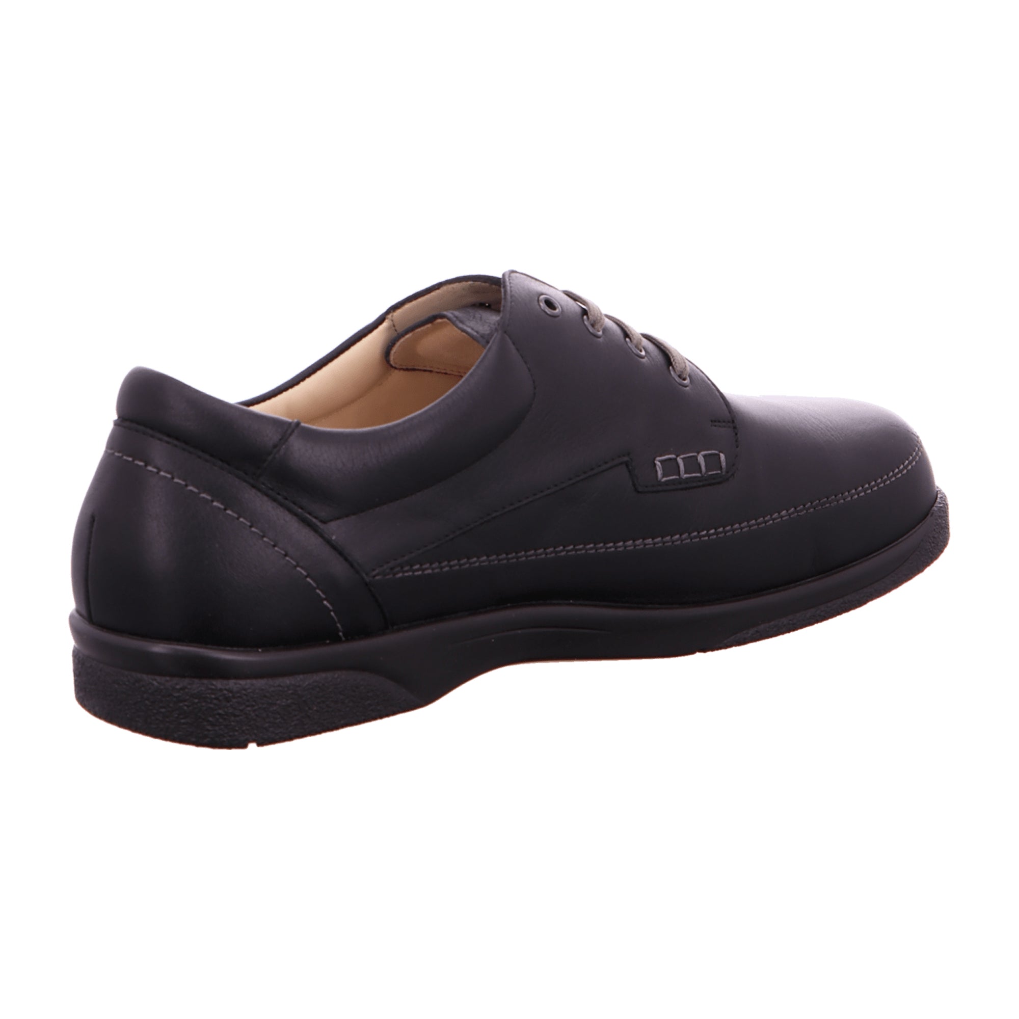 Finn Comfort Men's Comfortable Black Lace-Up Shoes | Stylish & Durable
