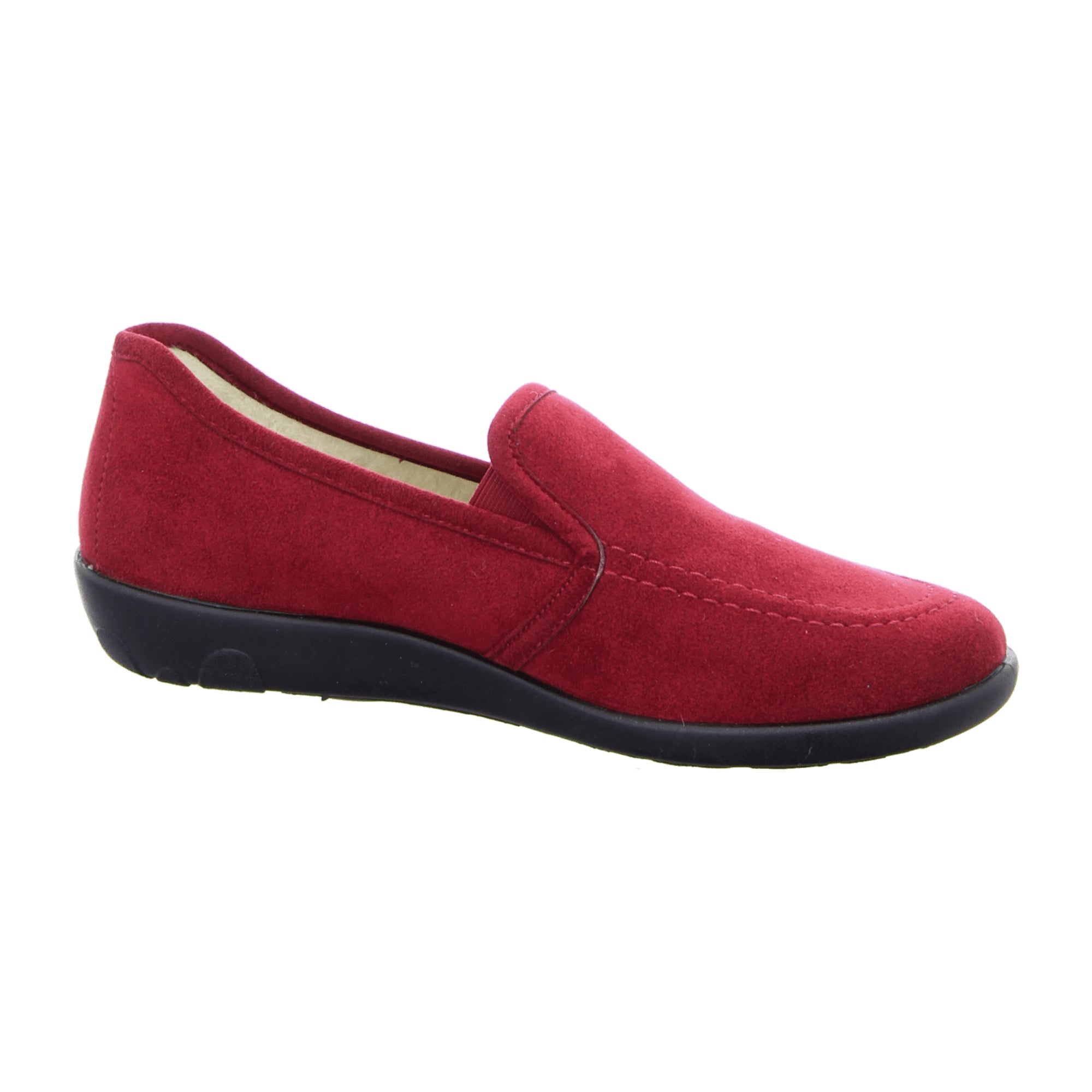 Rohde Cherry Red Women's Slippers Microvelour Wool Lining Comfortable Shoes