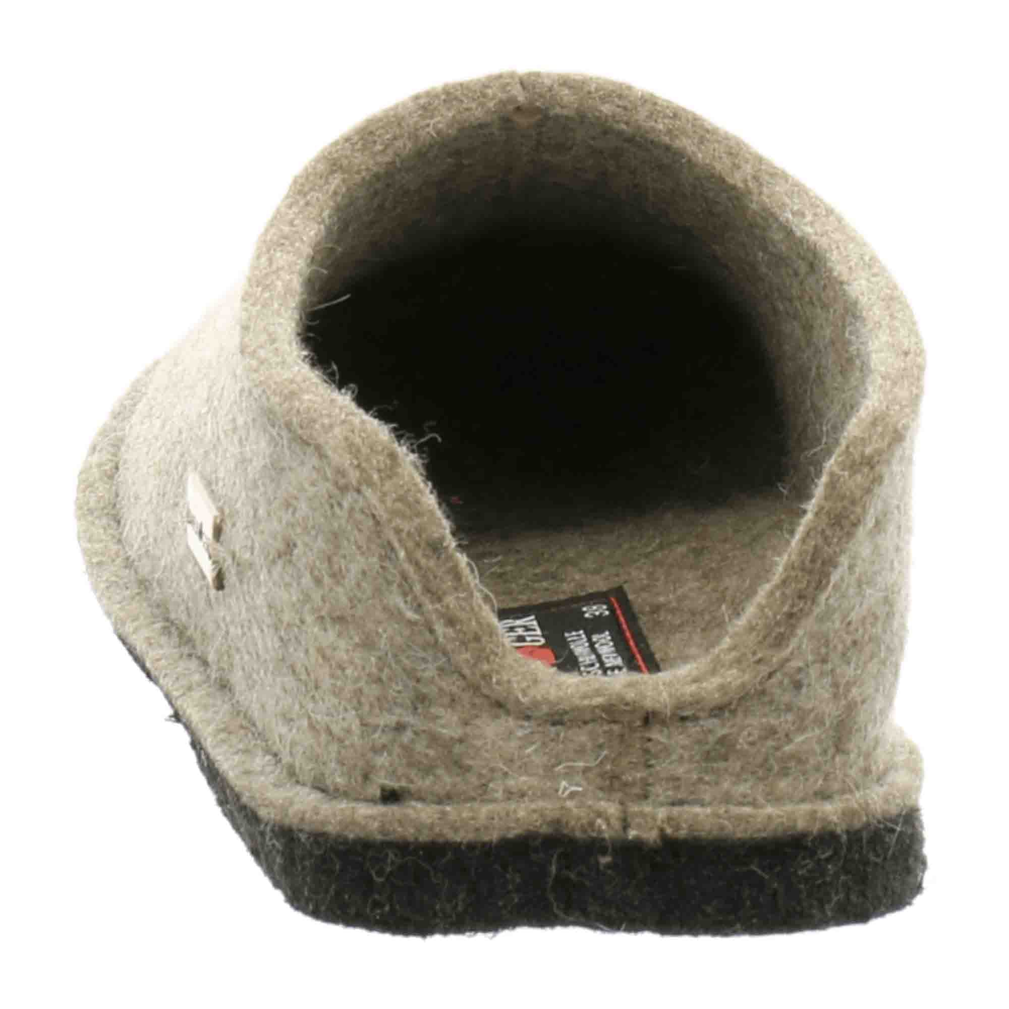 Haflinger Flair Smily Men's Slippers, Beige - Durable & Stylish