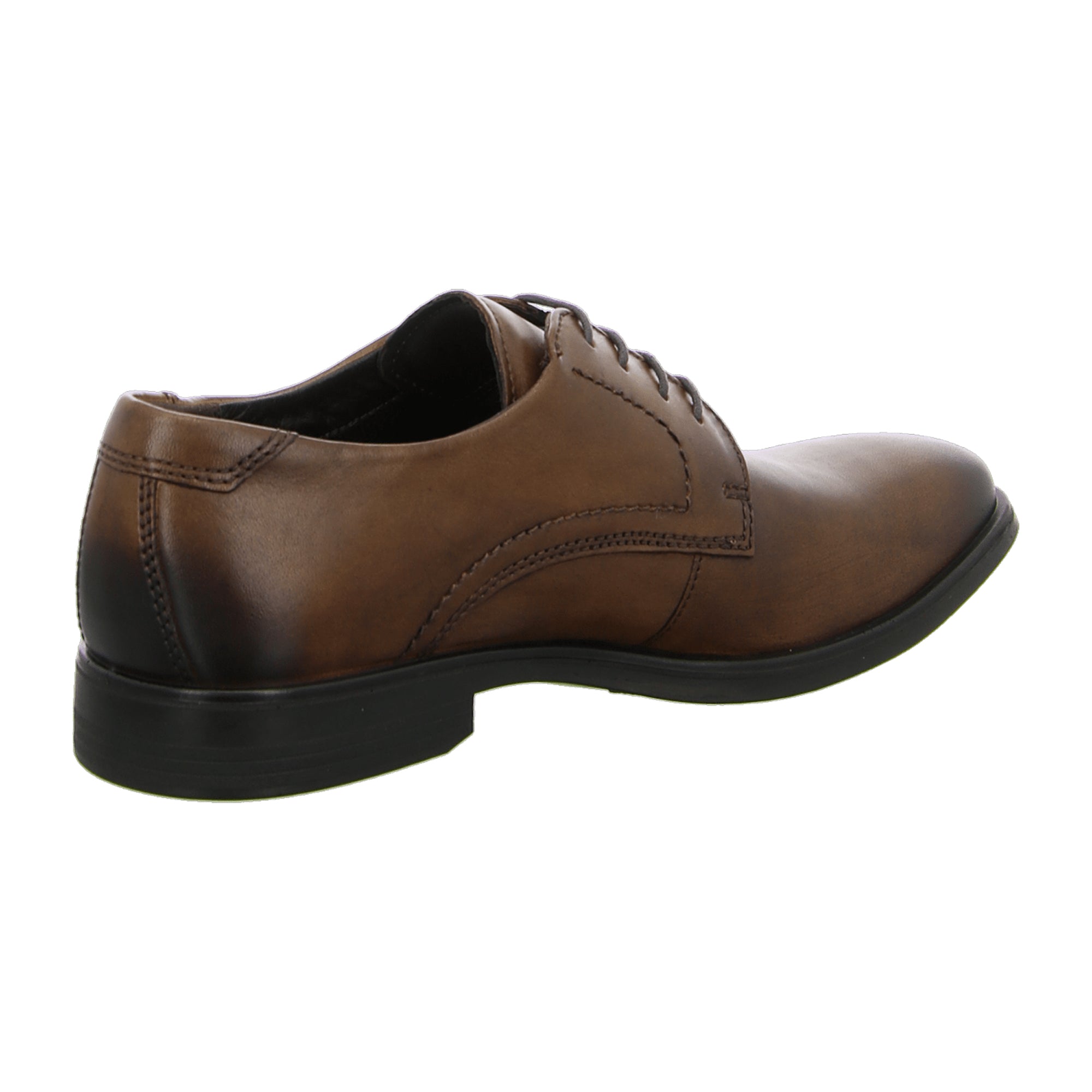 Ecco Melbourne Men's Brown Leather Shoes - Stylish & Durable
