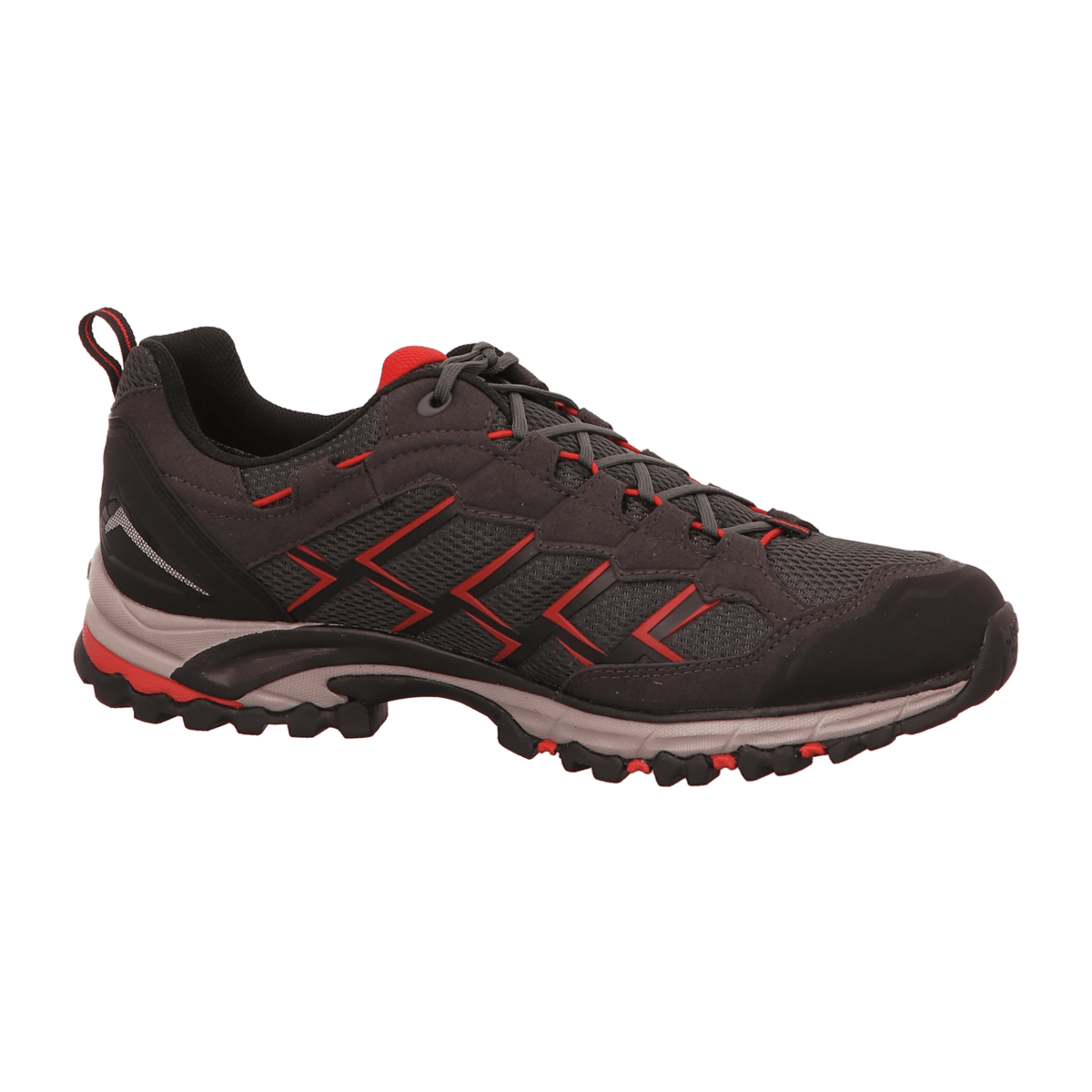 Meindl Caribe GTX Men's Trekking Shoes - Waterproof Textile Black Red
