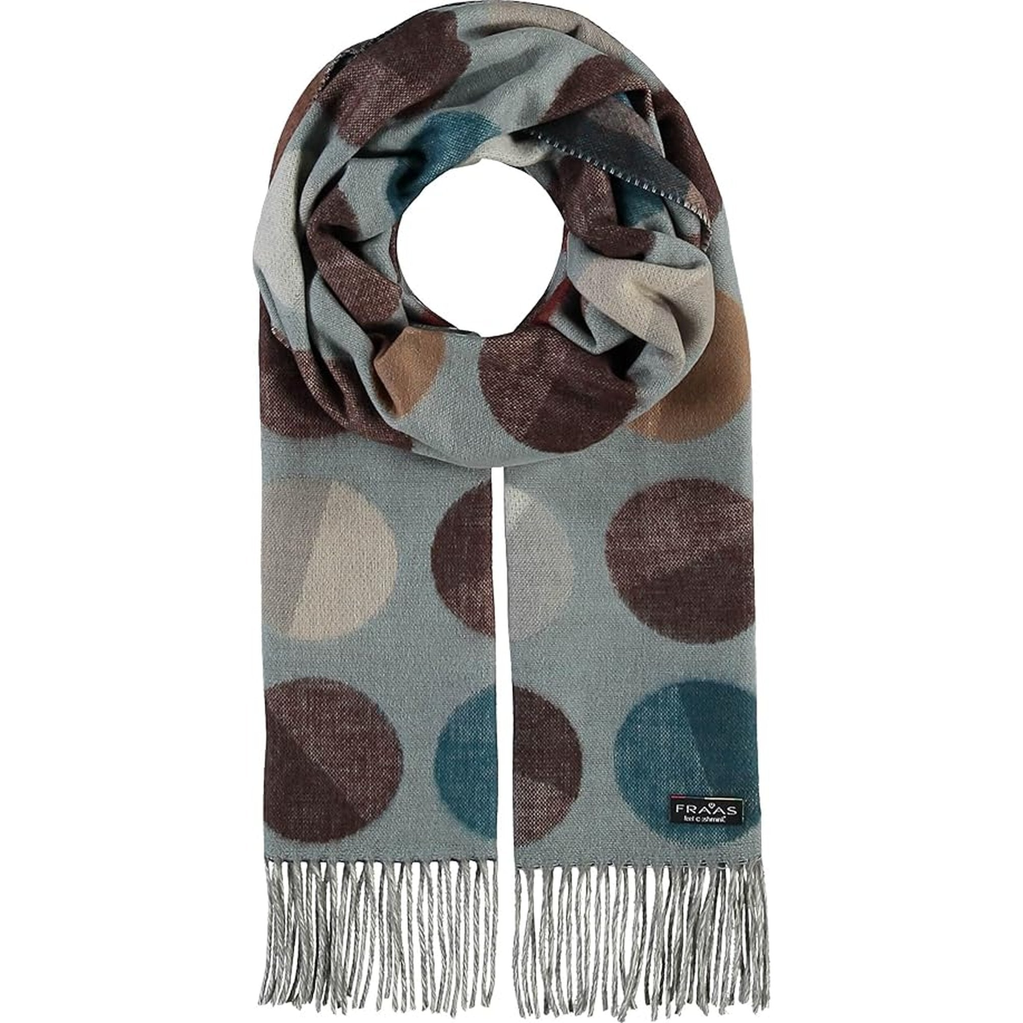 FRAAS Cashmink Scarf with XXL Dots Polyacrylic Winter Warm Cashmere