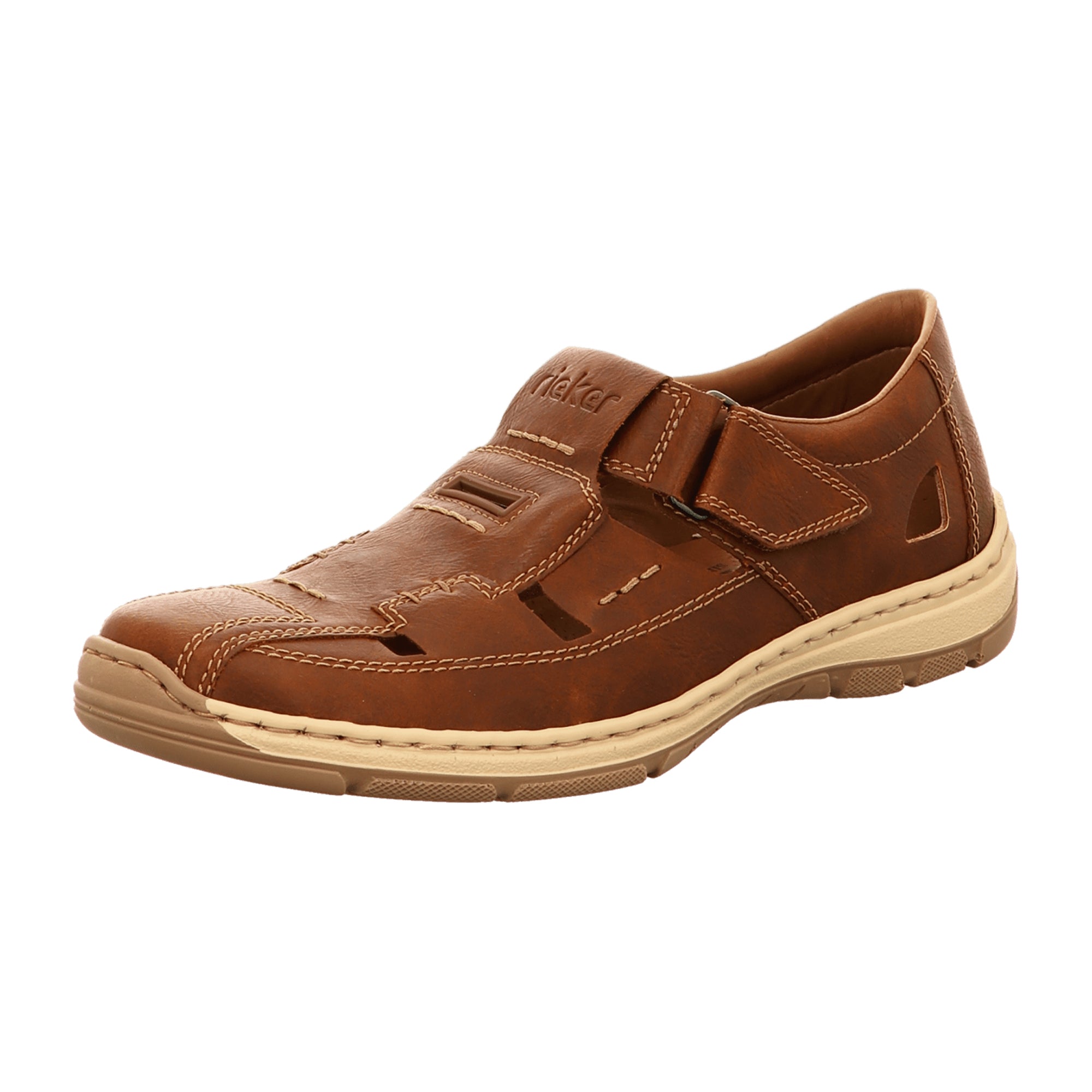 Rieker 0545564 Brown Shoes for Men Comfortable Stylish Footwear