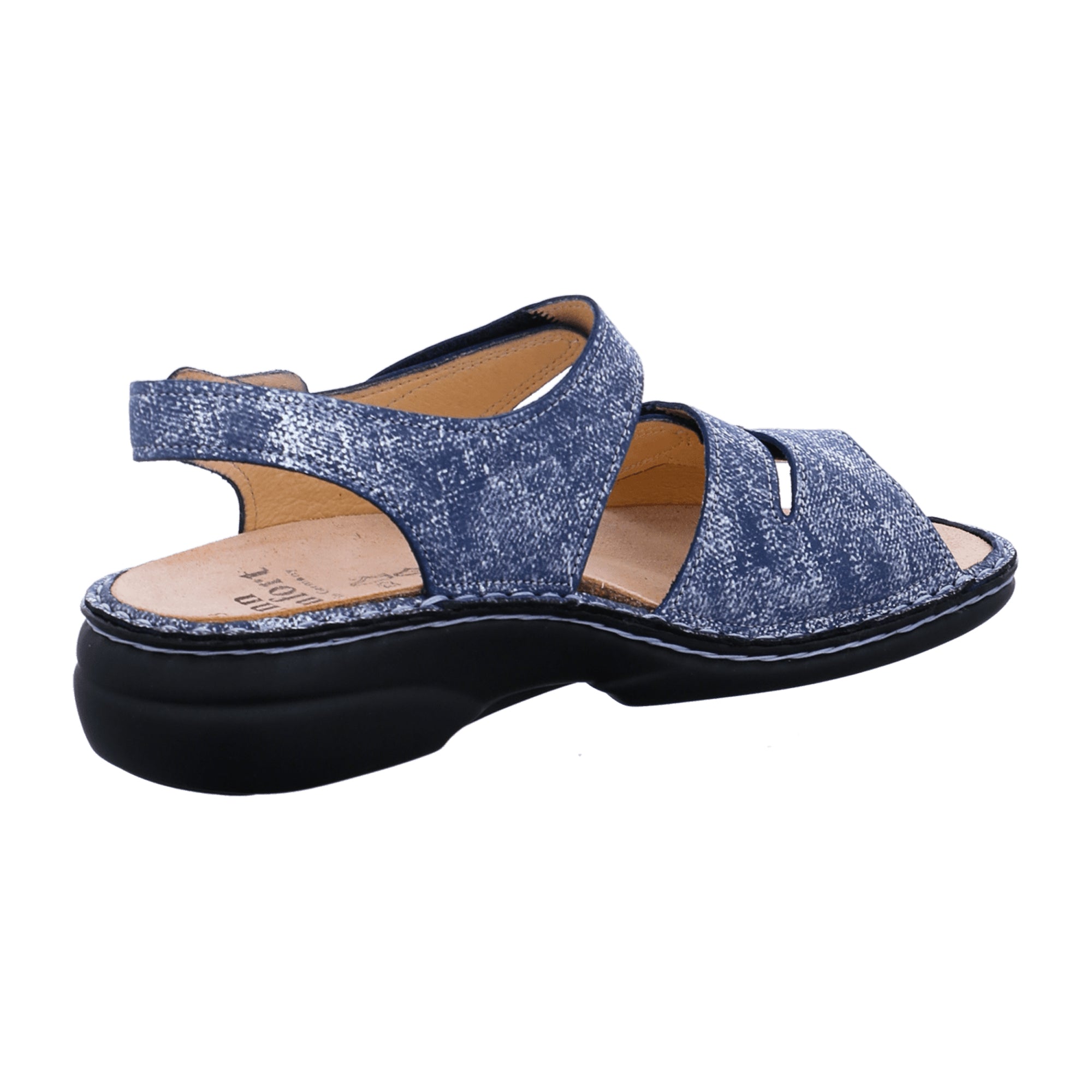 Finn Comfort Gomera Women's Sandals - Stylish & Comfortable Blue Leather