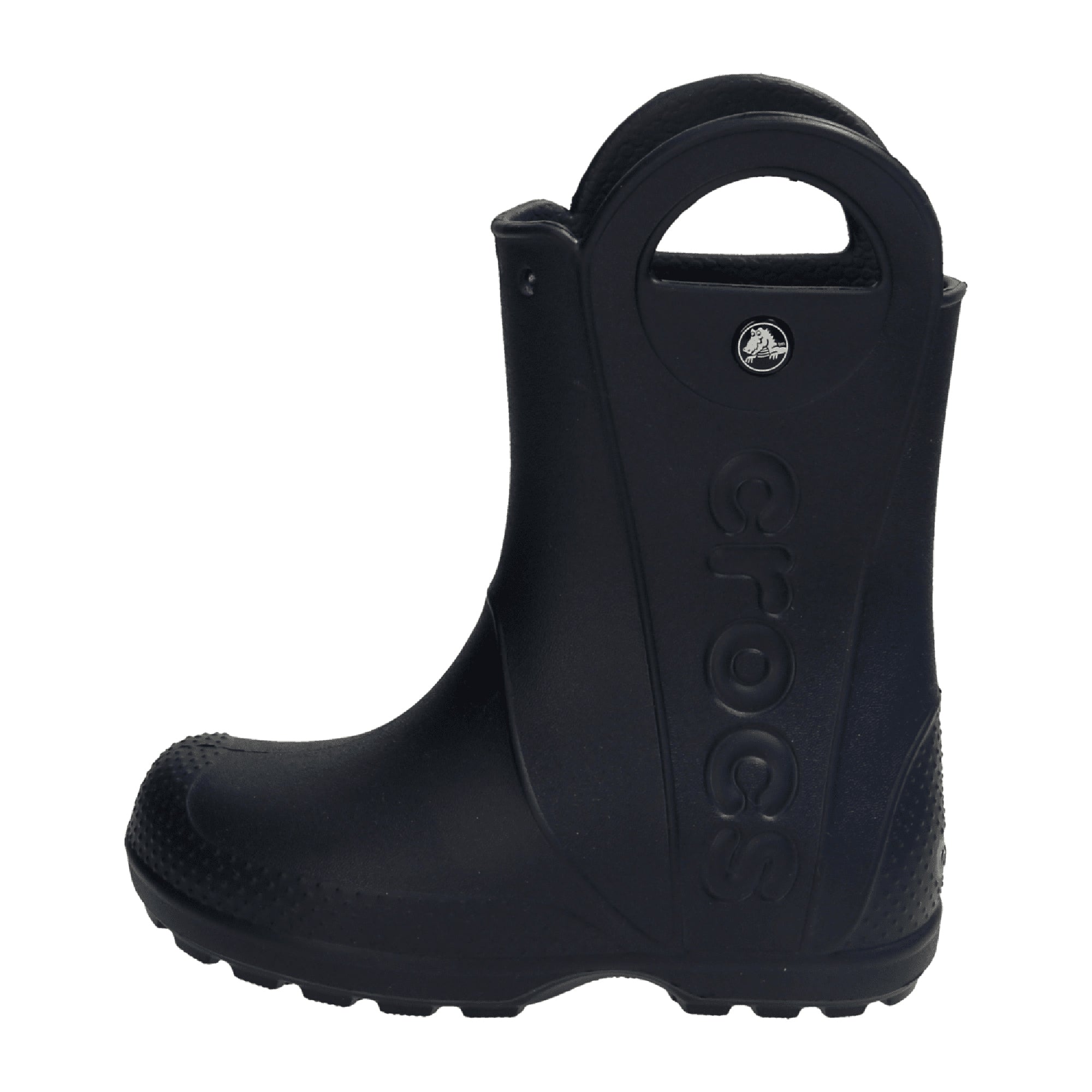 Crocs Handle It Kids' Rain Boots - Waterproof, Durable Blue Rubber Footwear for Children